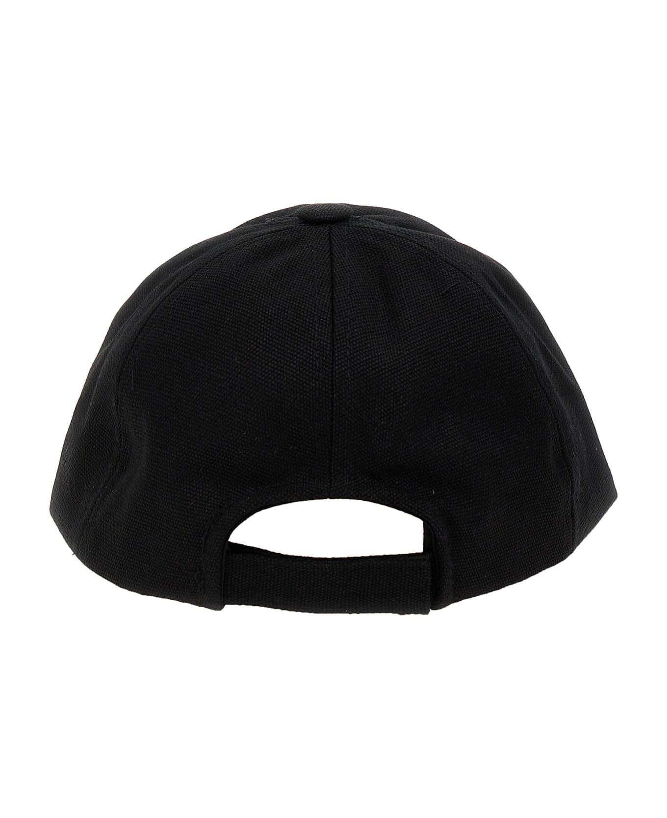 Isabel Marant Tyron Logo Baseball Cap - BLACK ECRU 帽子