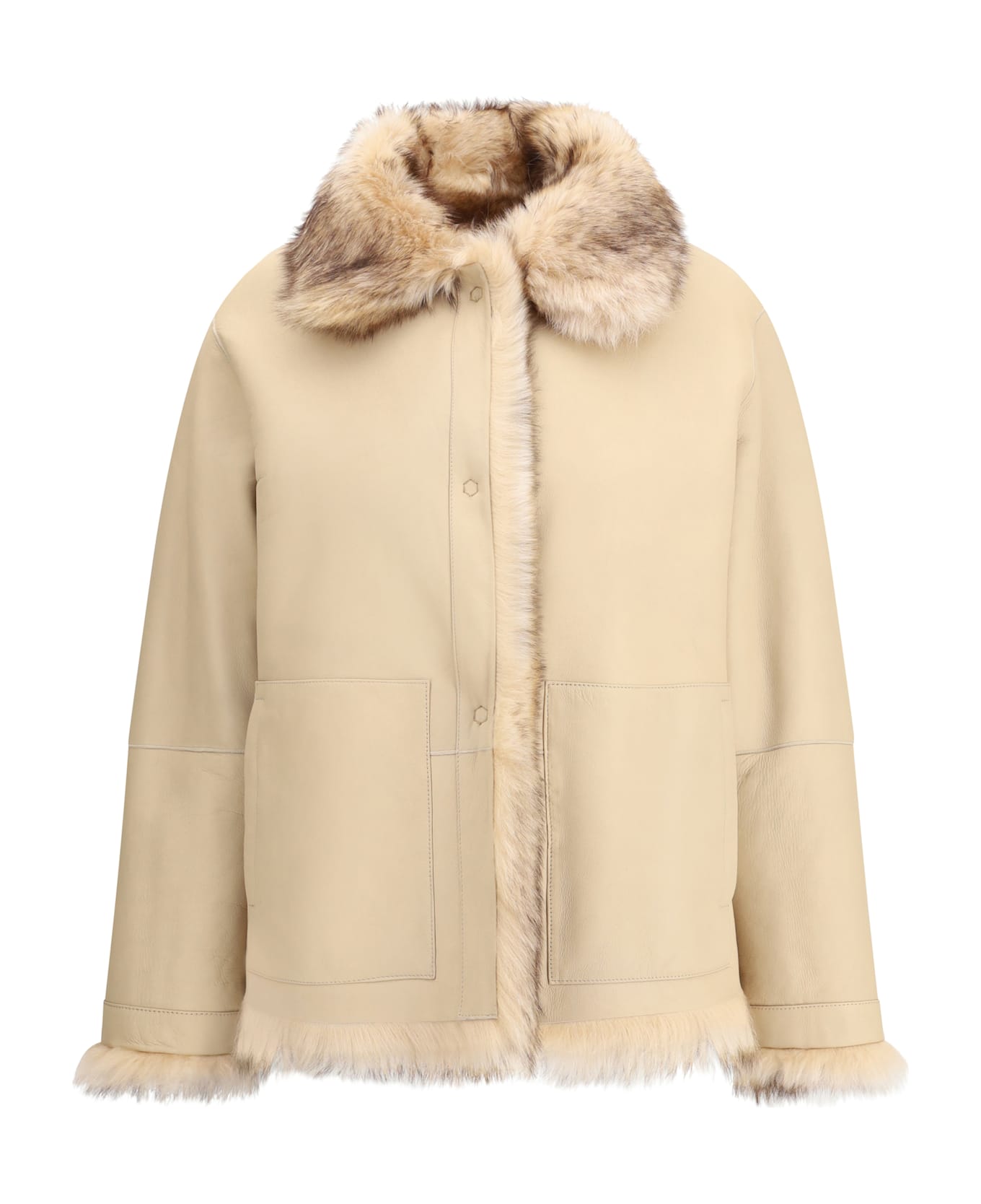 Parosh Reversible Sheepskin