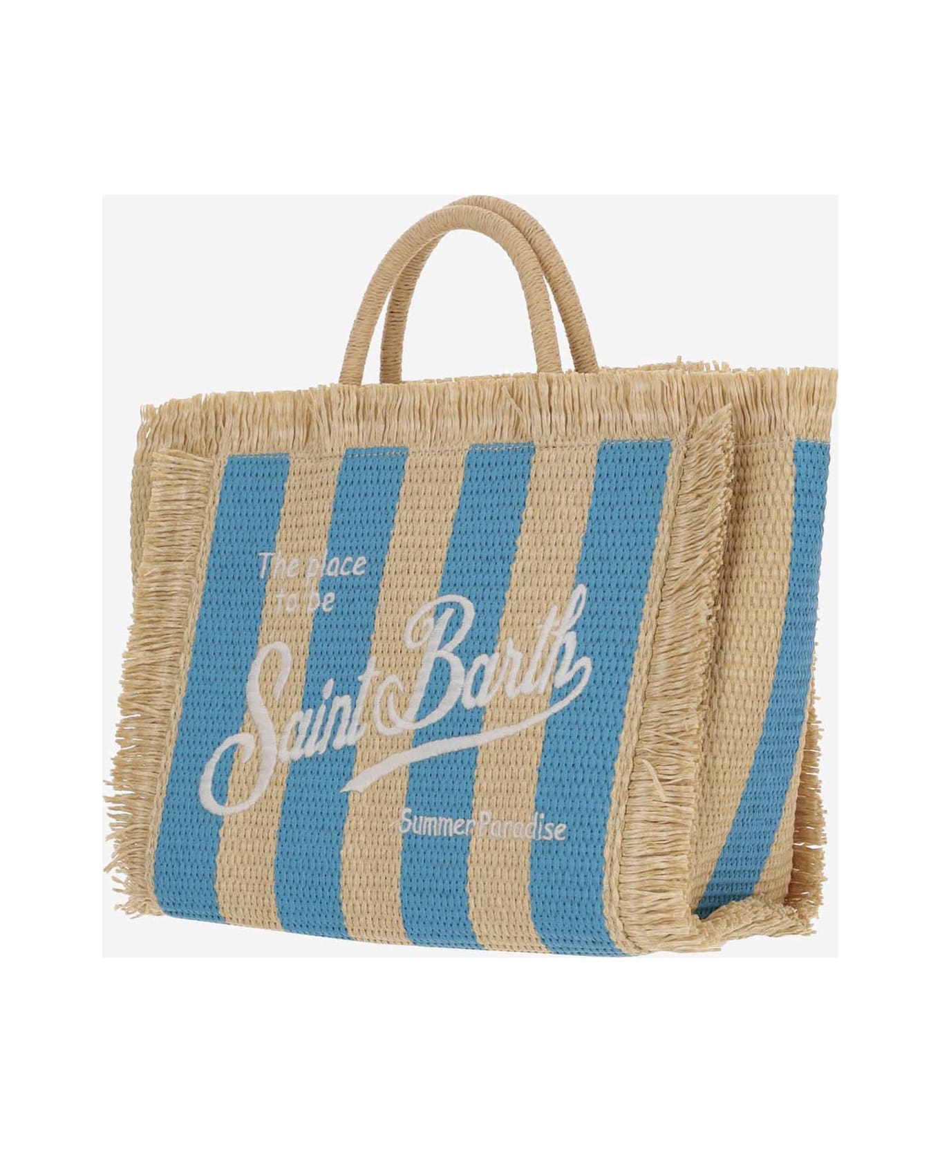 MC2 Saint Barth Colette Tote Bag With Striped Pattern - Red トートバッグ