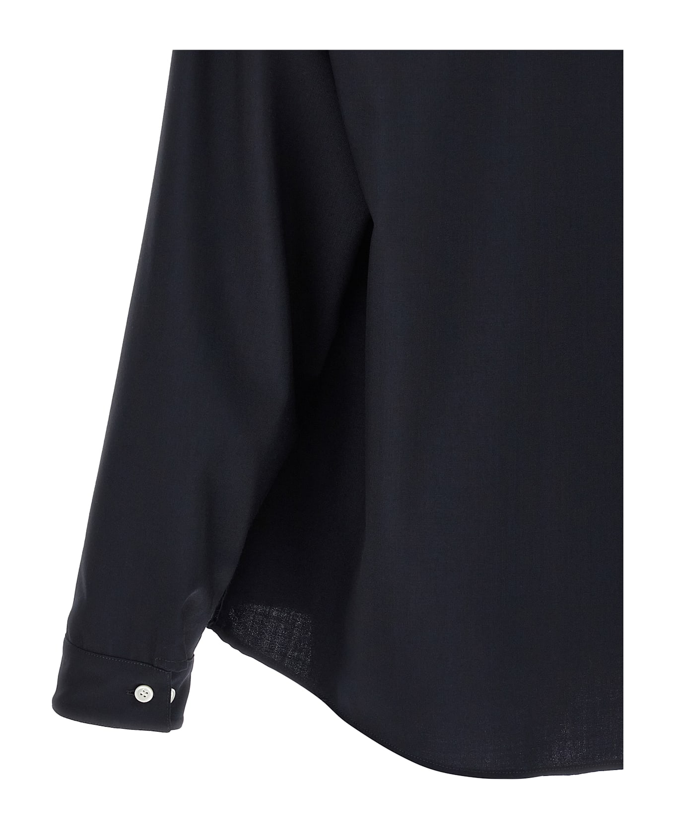 Marni 'tropical Wool' Shirt - Blue