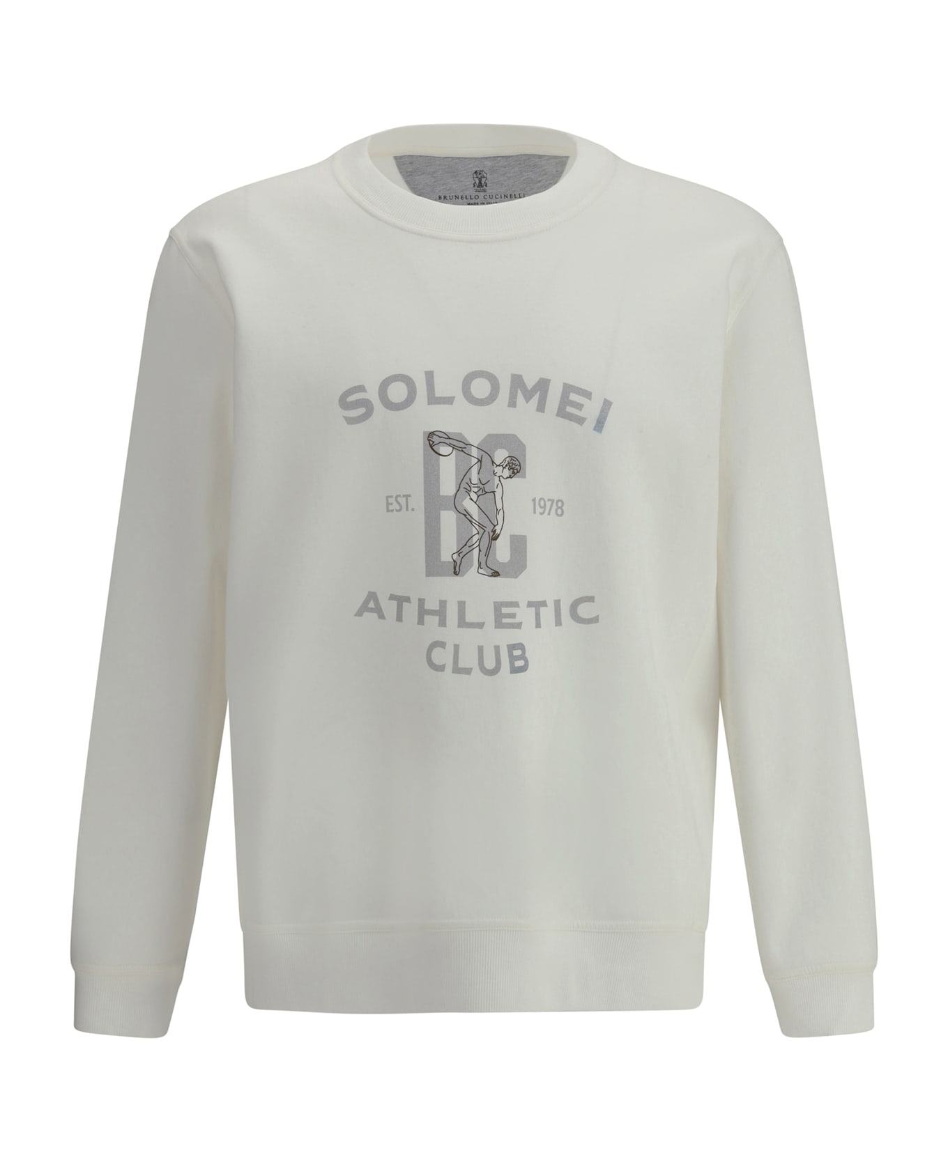 Brunello Cucinelli Maxi Print Sweatshirt