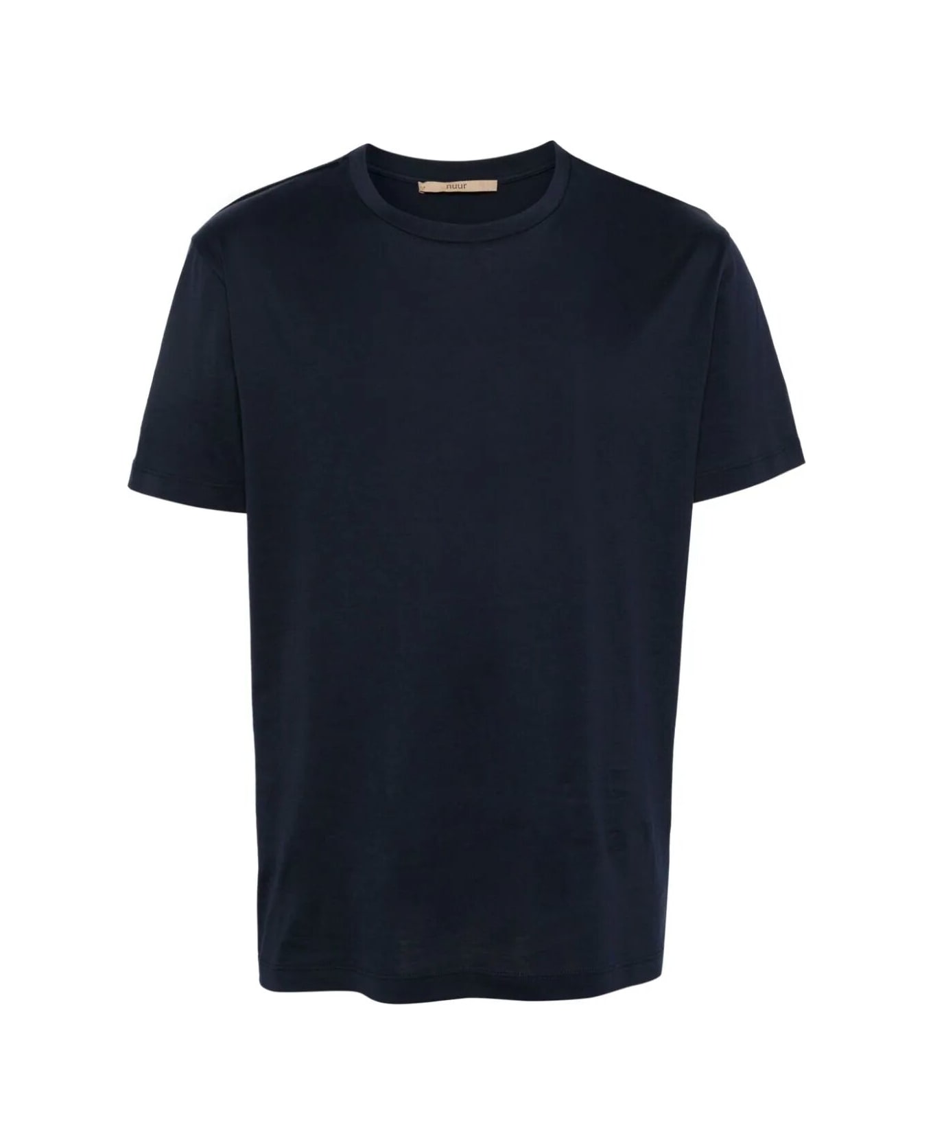 Nuur Short Sleeves Crew Neck T-shirt - Navy シャツ