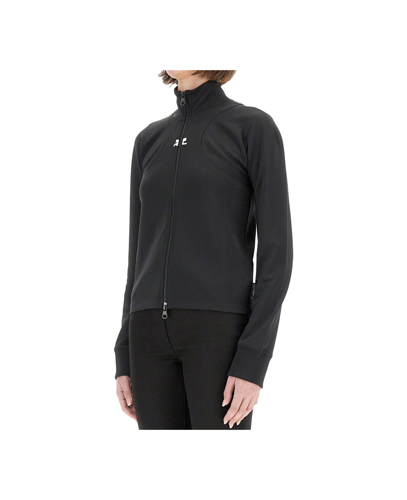 Courrèges Interlock Scuba Jacket - BLACK ジャケット
