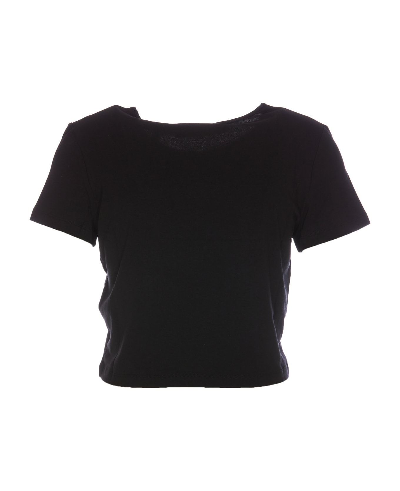 Rotate by Birger Christensen Logo T-shirt - Nero Tシャツ