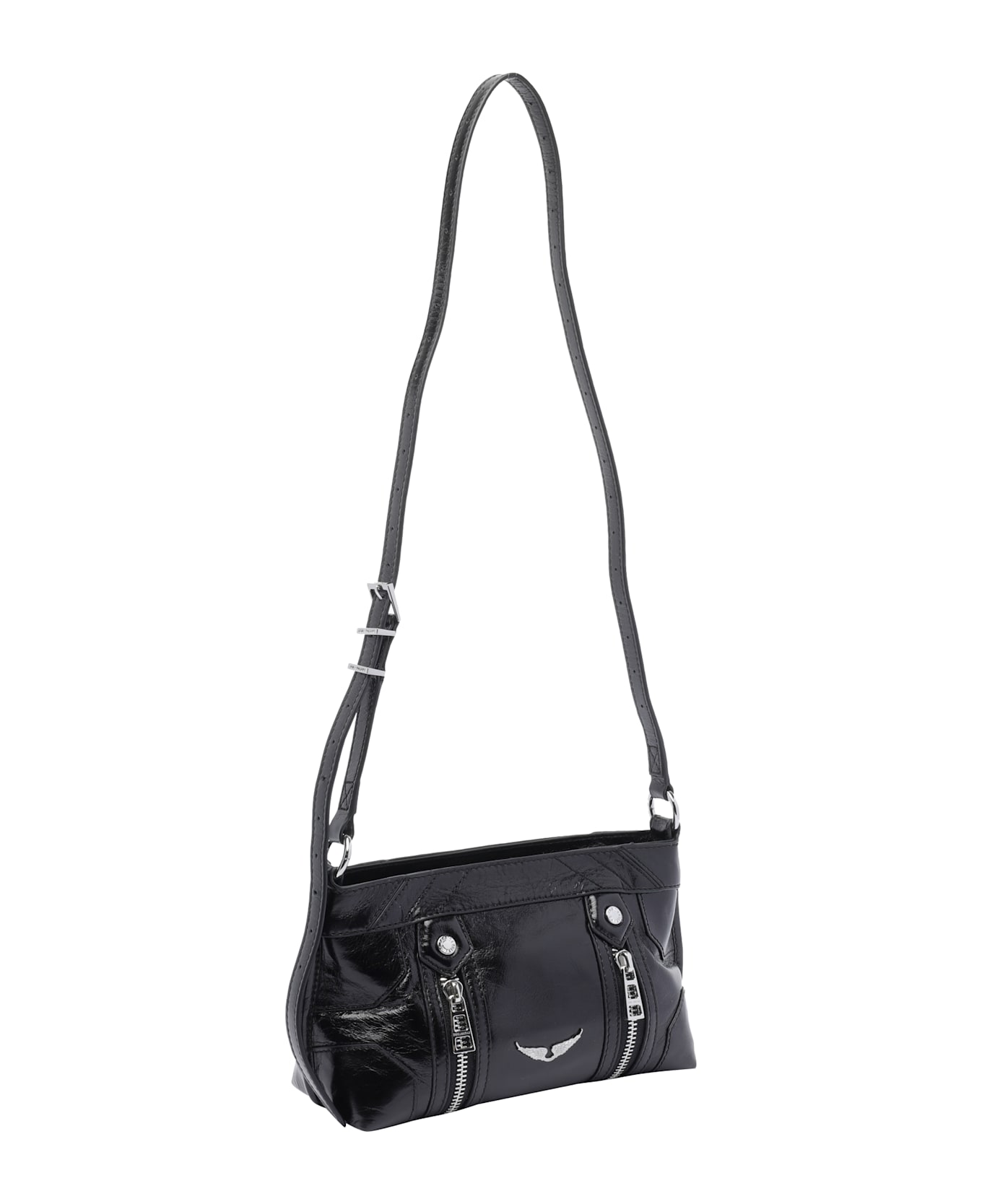 Zadig 
Voltaire Sunny Mood Vintage Crossbody Bag - Black
