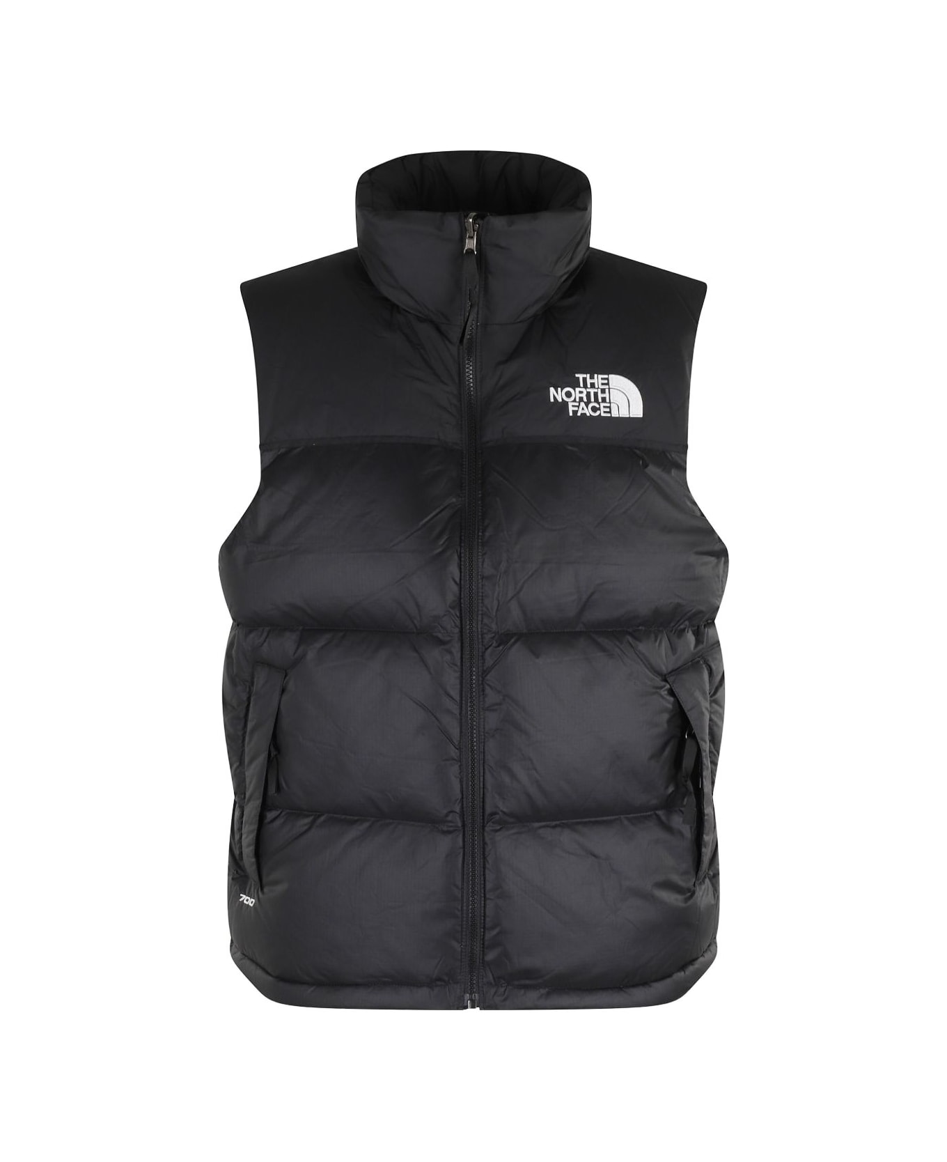 The North Face Black Quilted Vest - Black