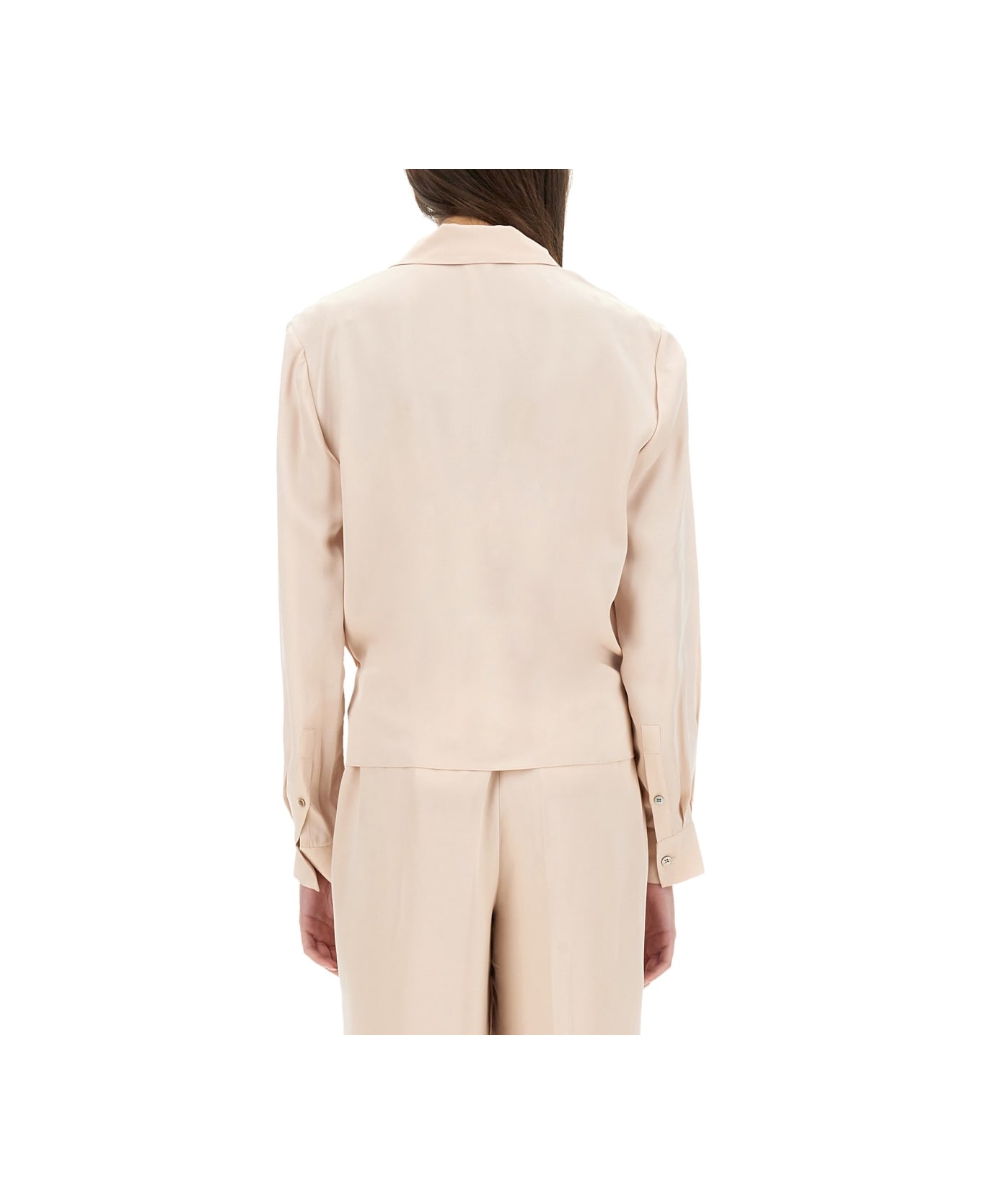 Theory Silk Shirt - PINK