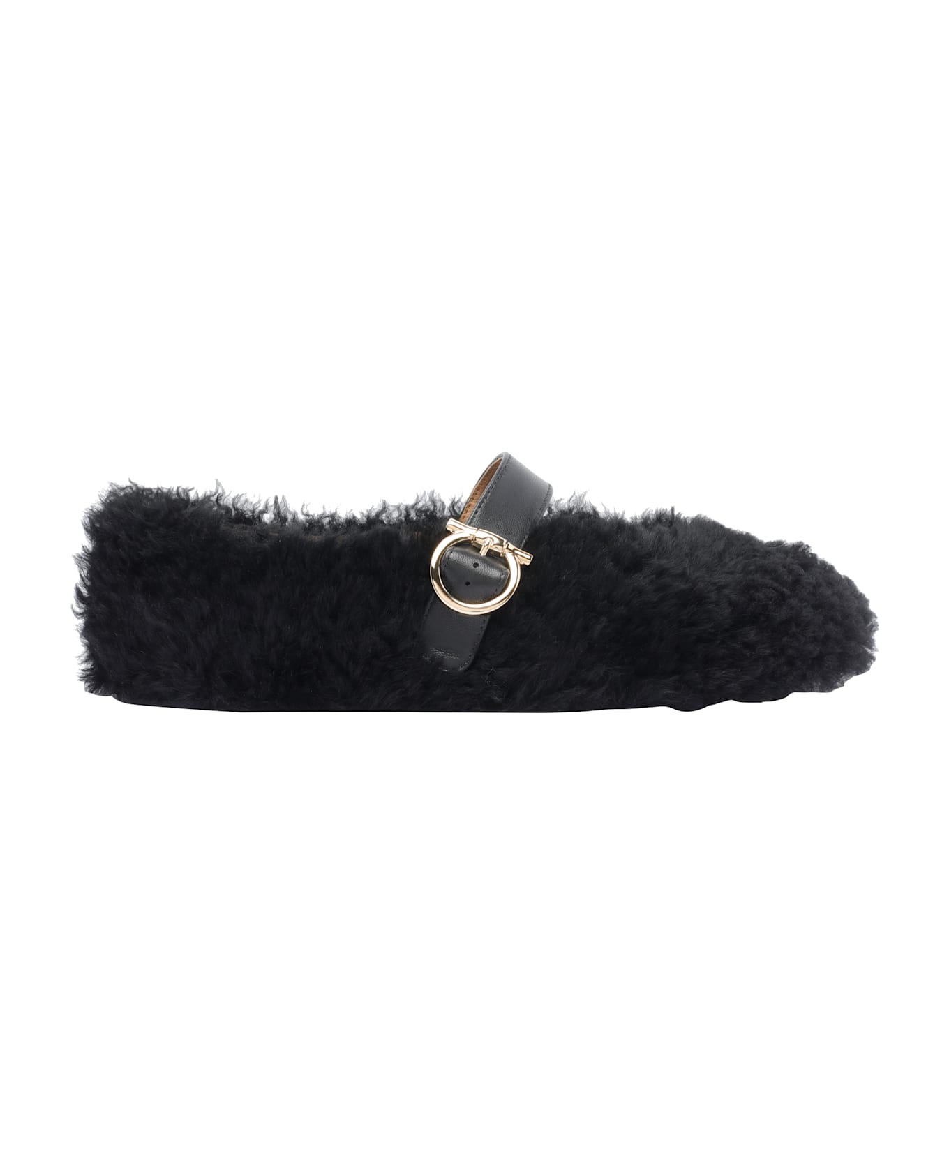 Ferragamo Teddy Ballets - Black