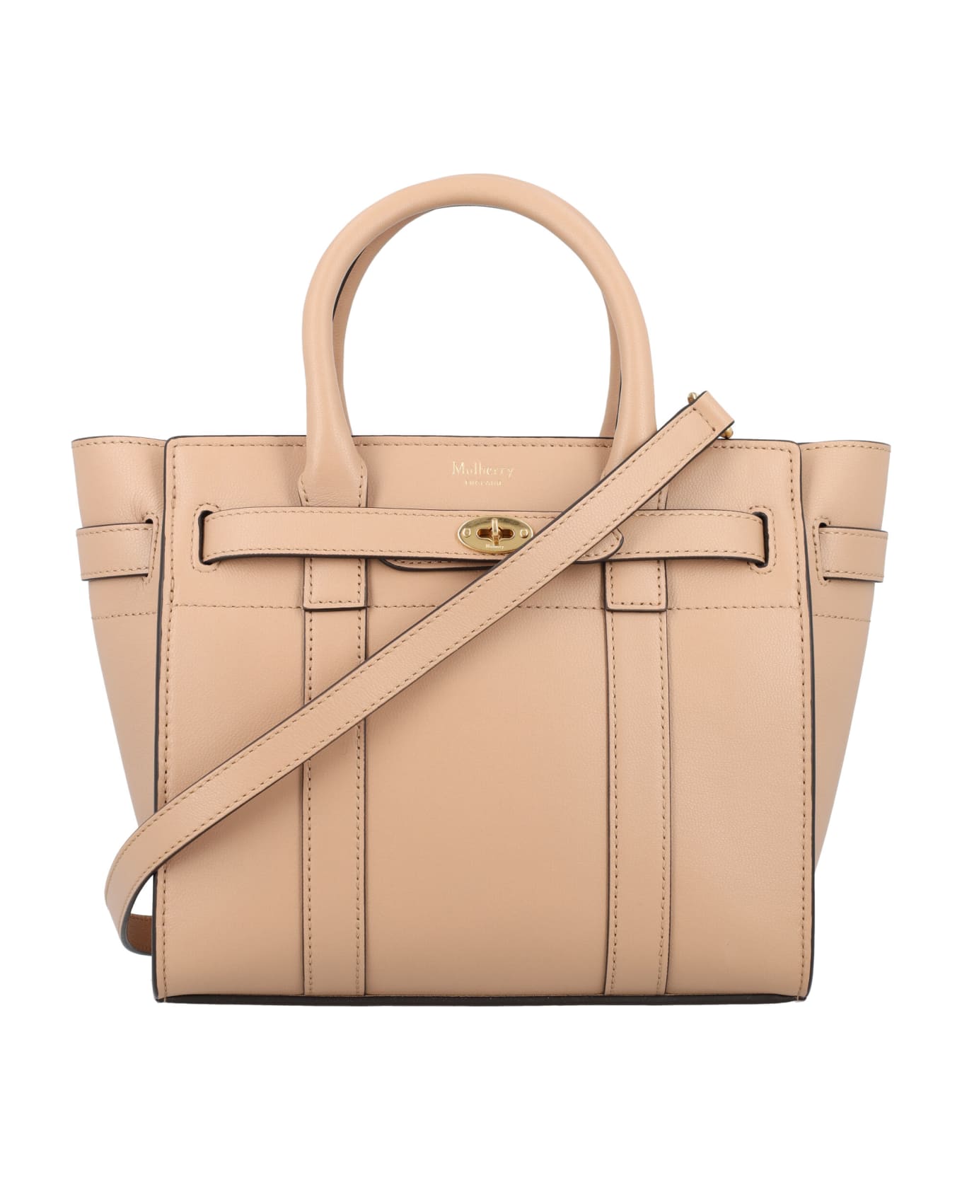 Mulberry Mini Zipped Bayswater Bag - MAPLE