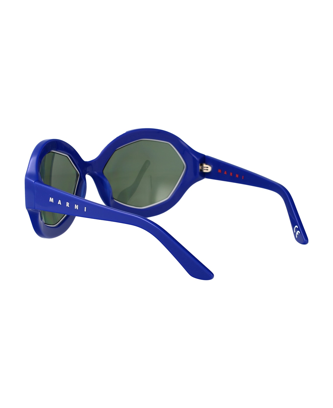 Marni Eyewear Cumulus Cloud Sunglasses - BLUE