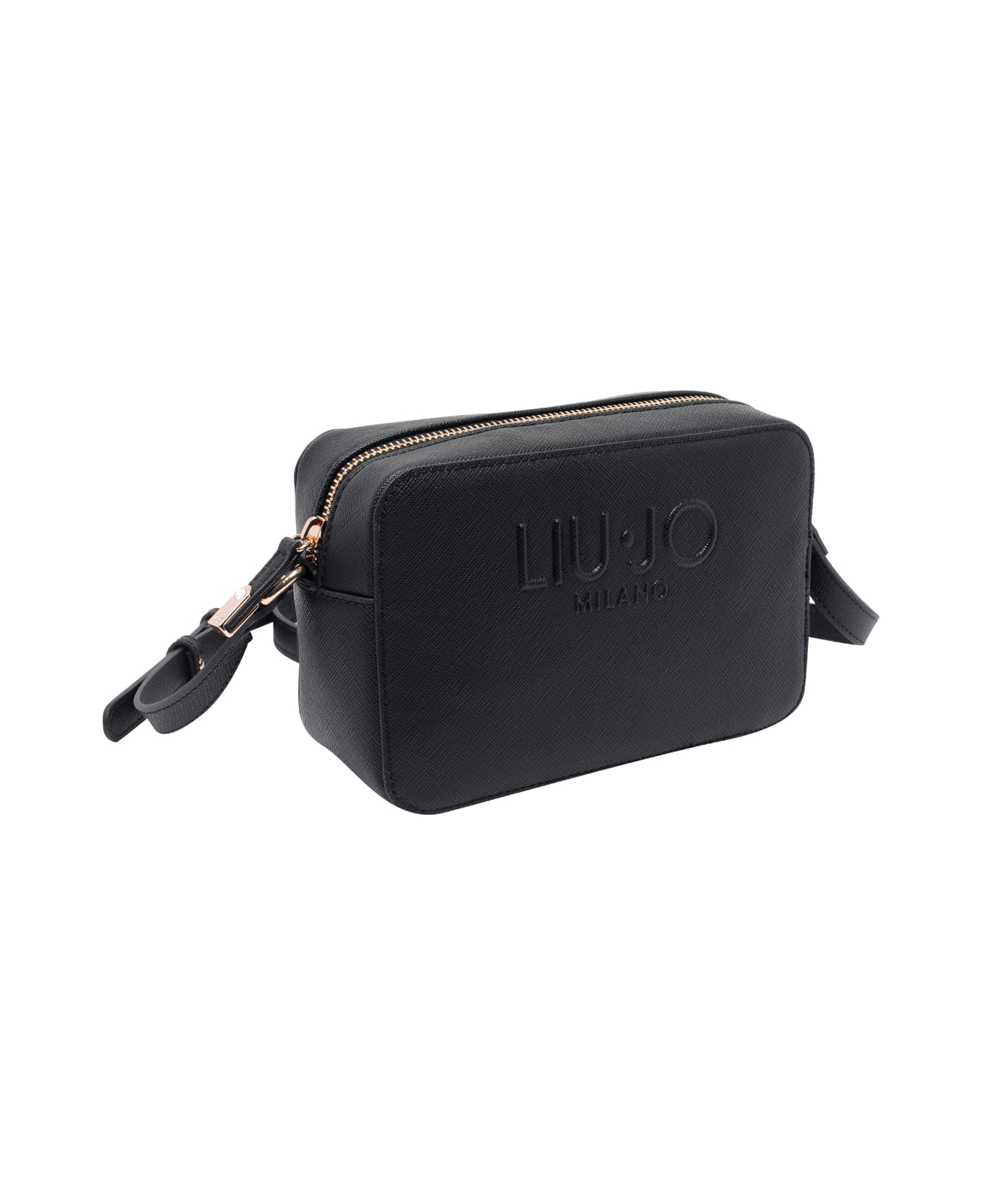 Liu-Jo Logo Crossbody Bag - Black