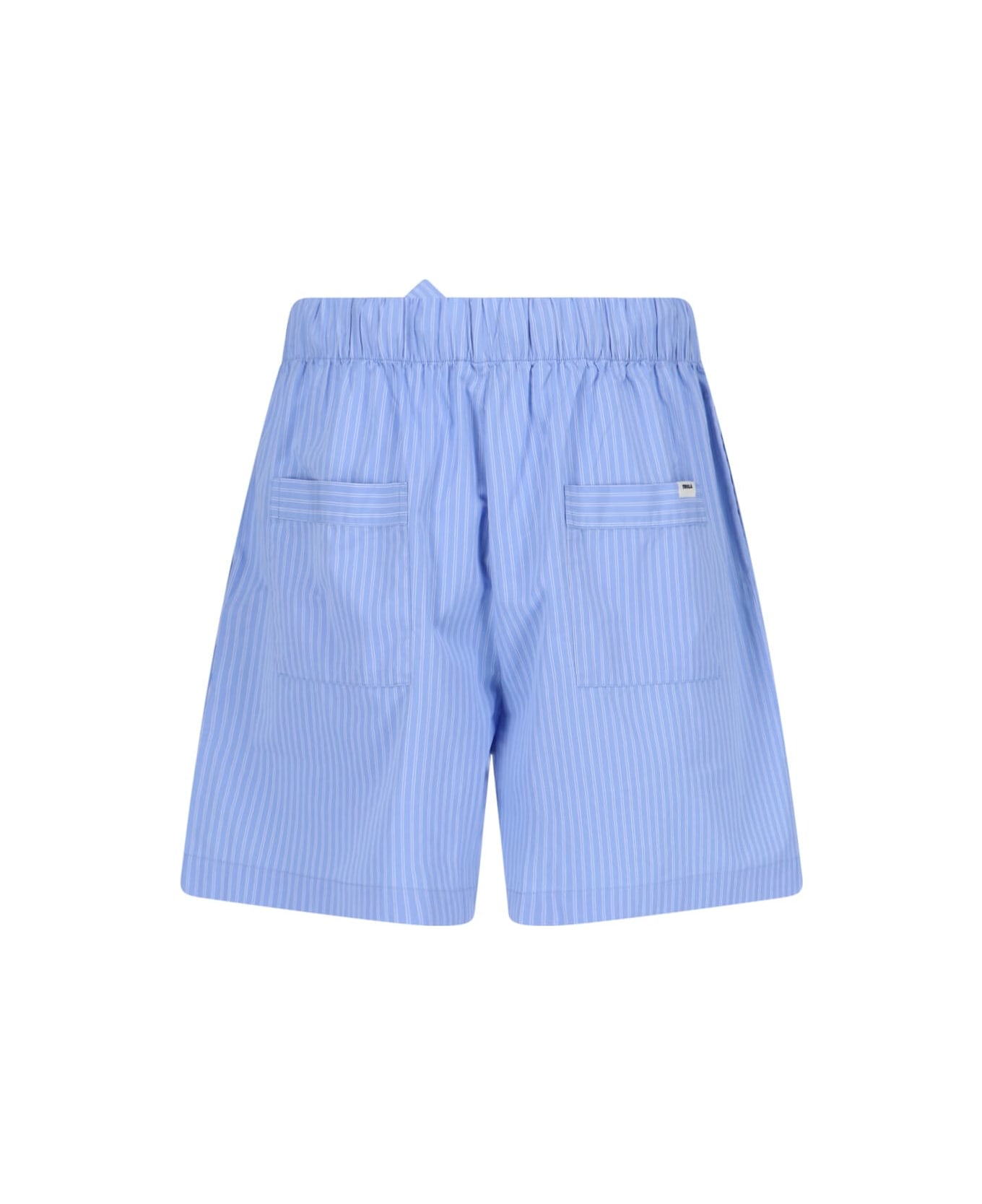 Tekla Pyjama Shorts - Light Blue