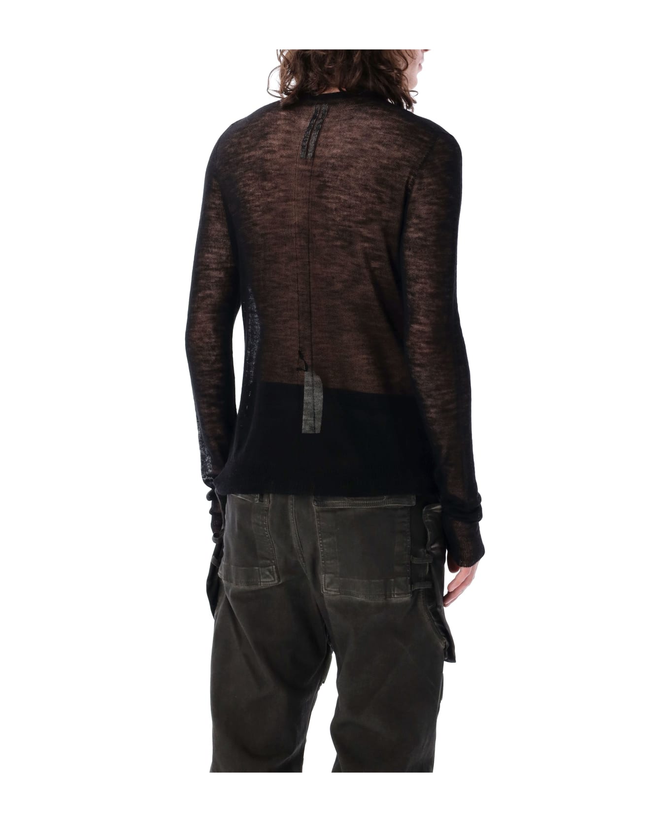 Rick Owens Knitted Pull - BLACK
