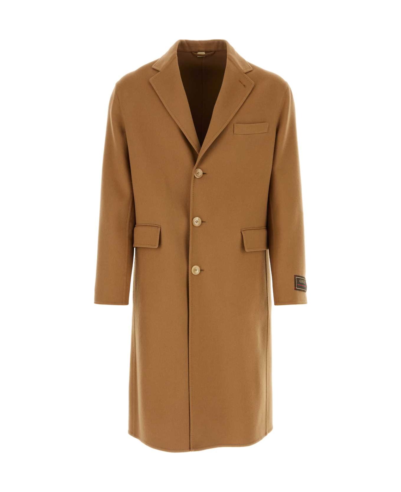 Gucci Camel Wool Blend Coat - OMANCAMEL コート