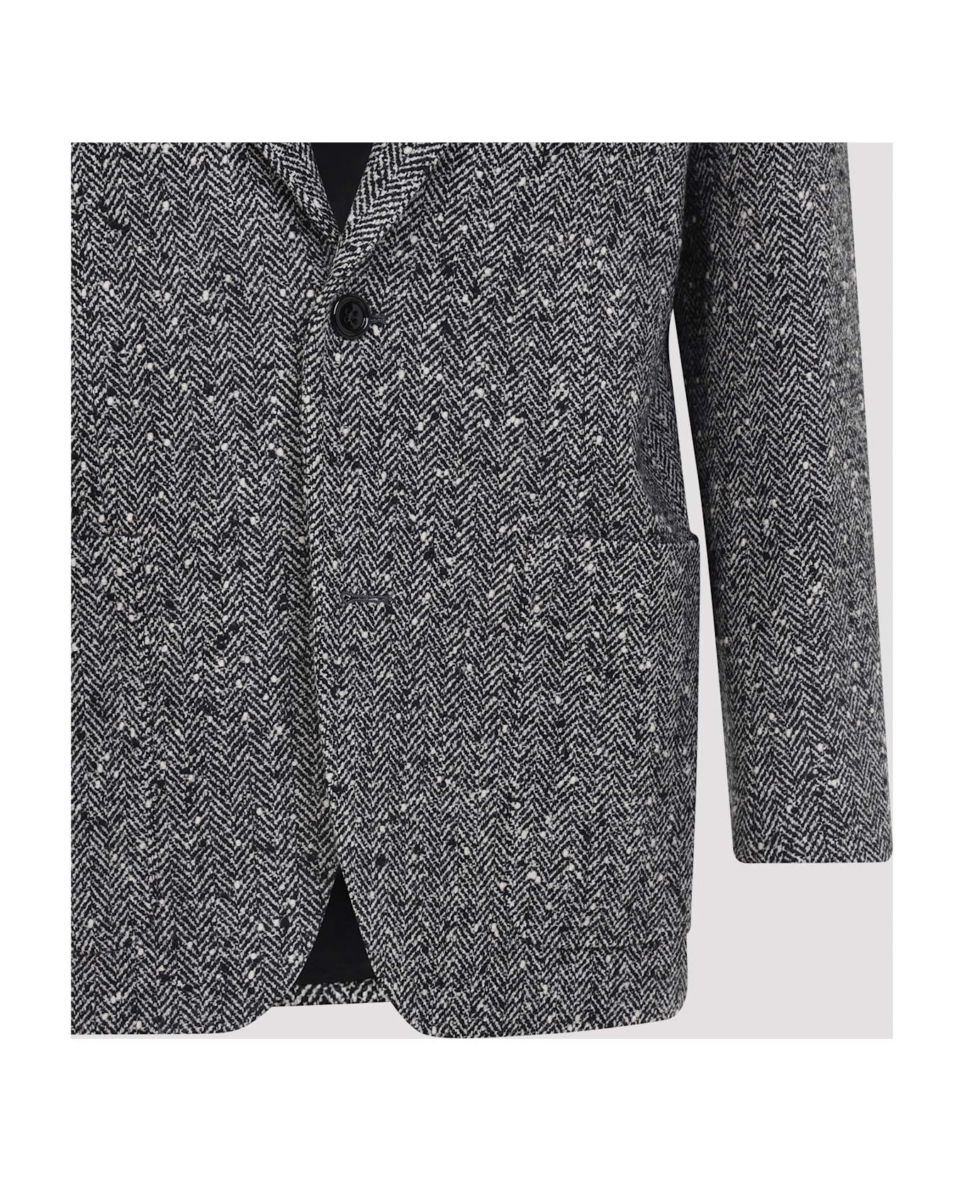 Celine Wool Jacket - Ir Ivore Noir