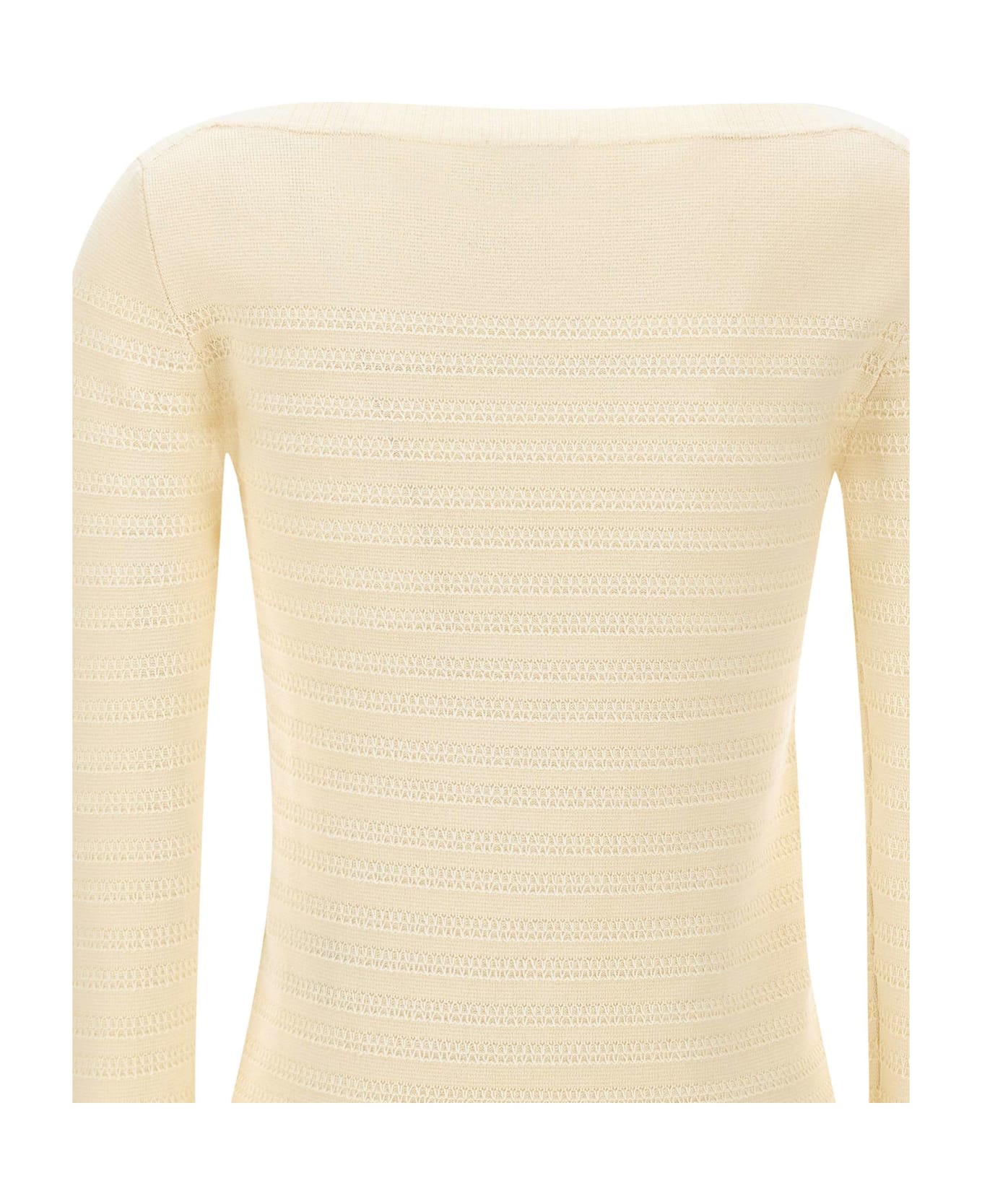 Woolrich "pure Cotton" Cotton Sweater - WHITE