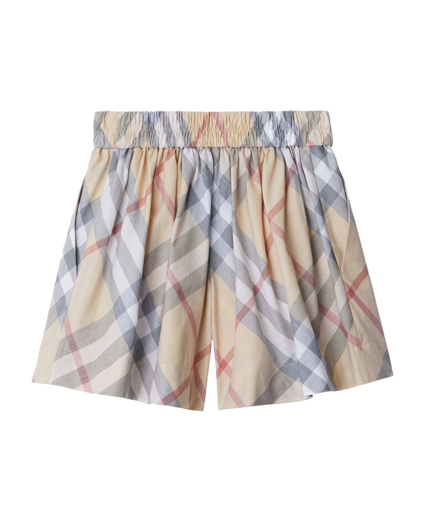 Burberry Kids Shorts Beige - Beige