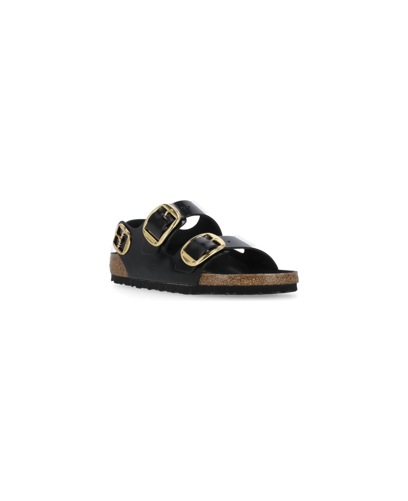 Birkenstock Milano Big Buckle Sandals - Black