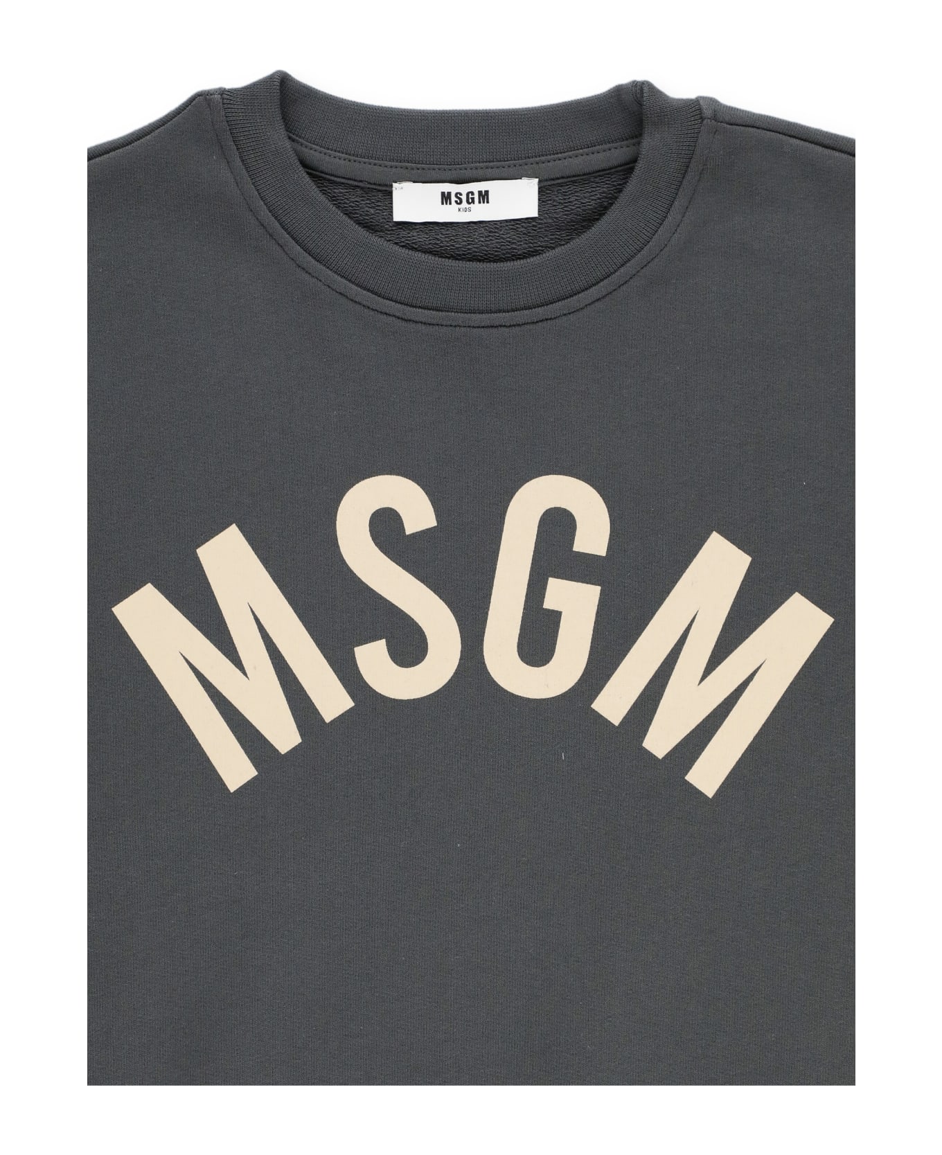 MSGM Cotton Sweatshirt - Grey
