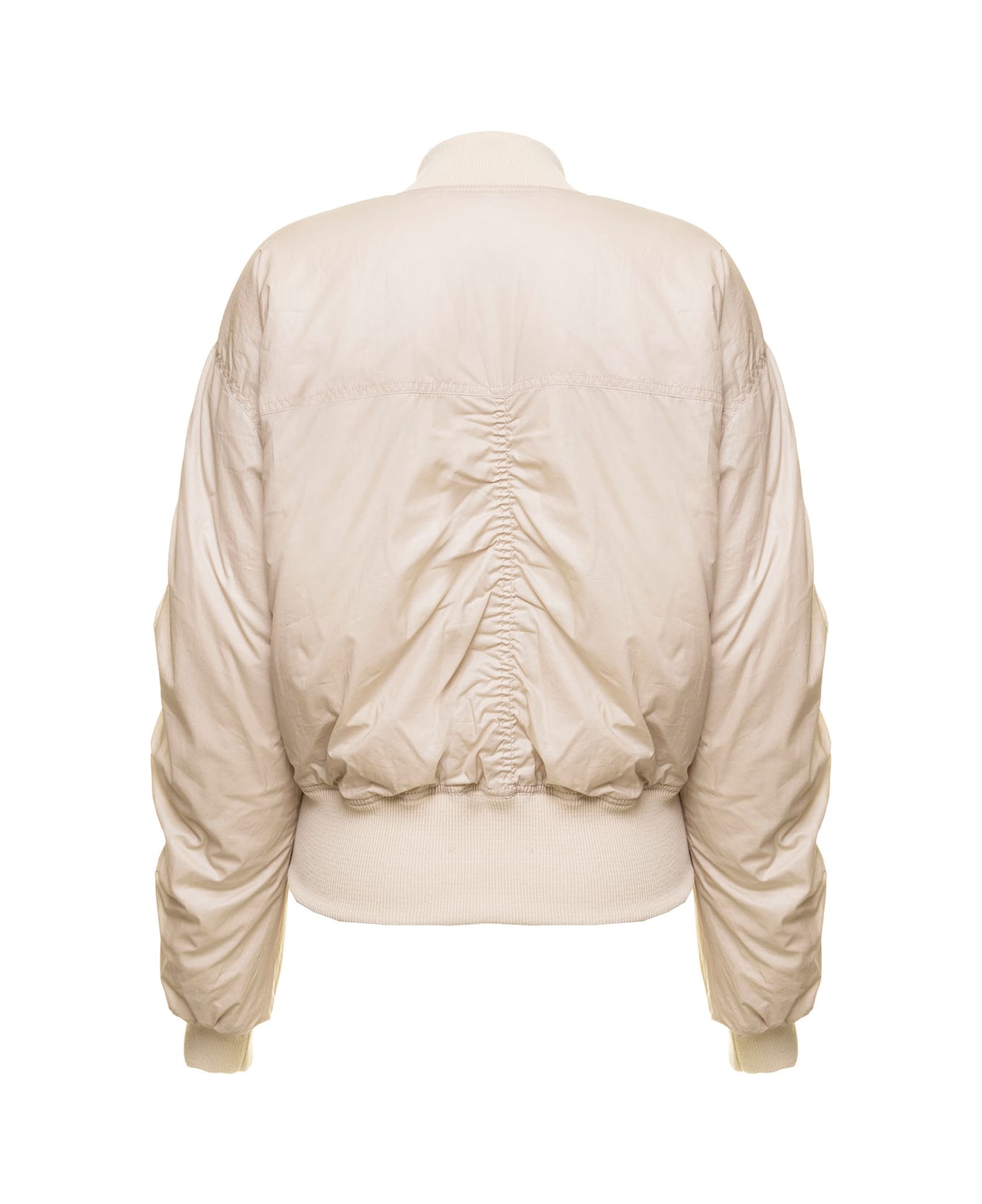 Isabel Marant Kinsley Chinzy Cotton Bomber - Look1 - White