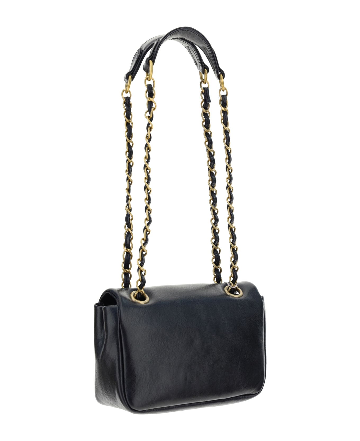 Vivienne Westwood Anita Chain Shoulder Bag - Black