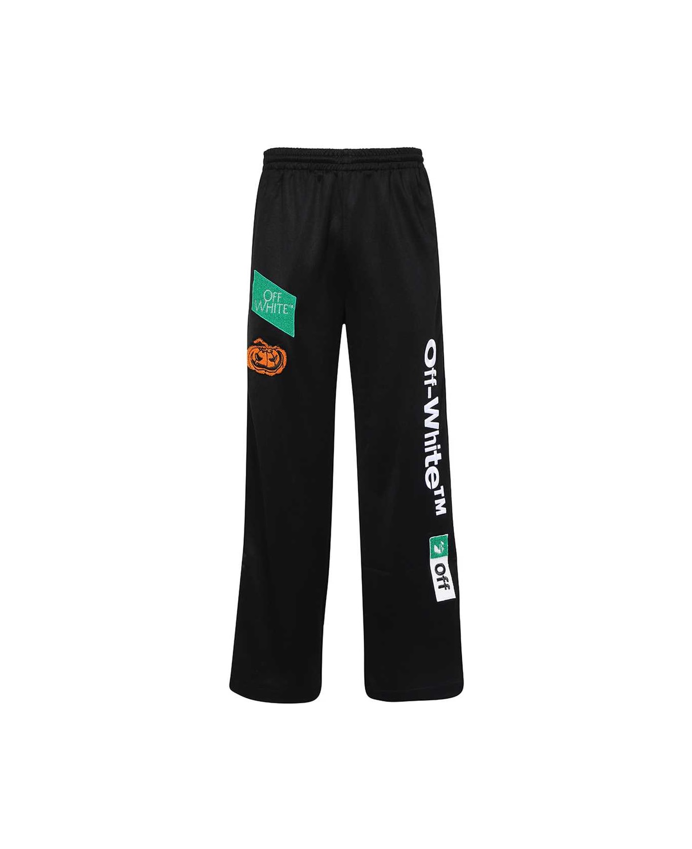 Off-White Patch Track-pants - black