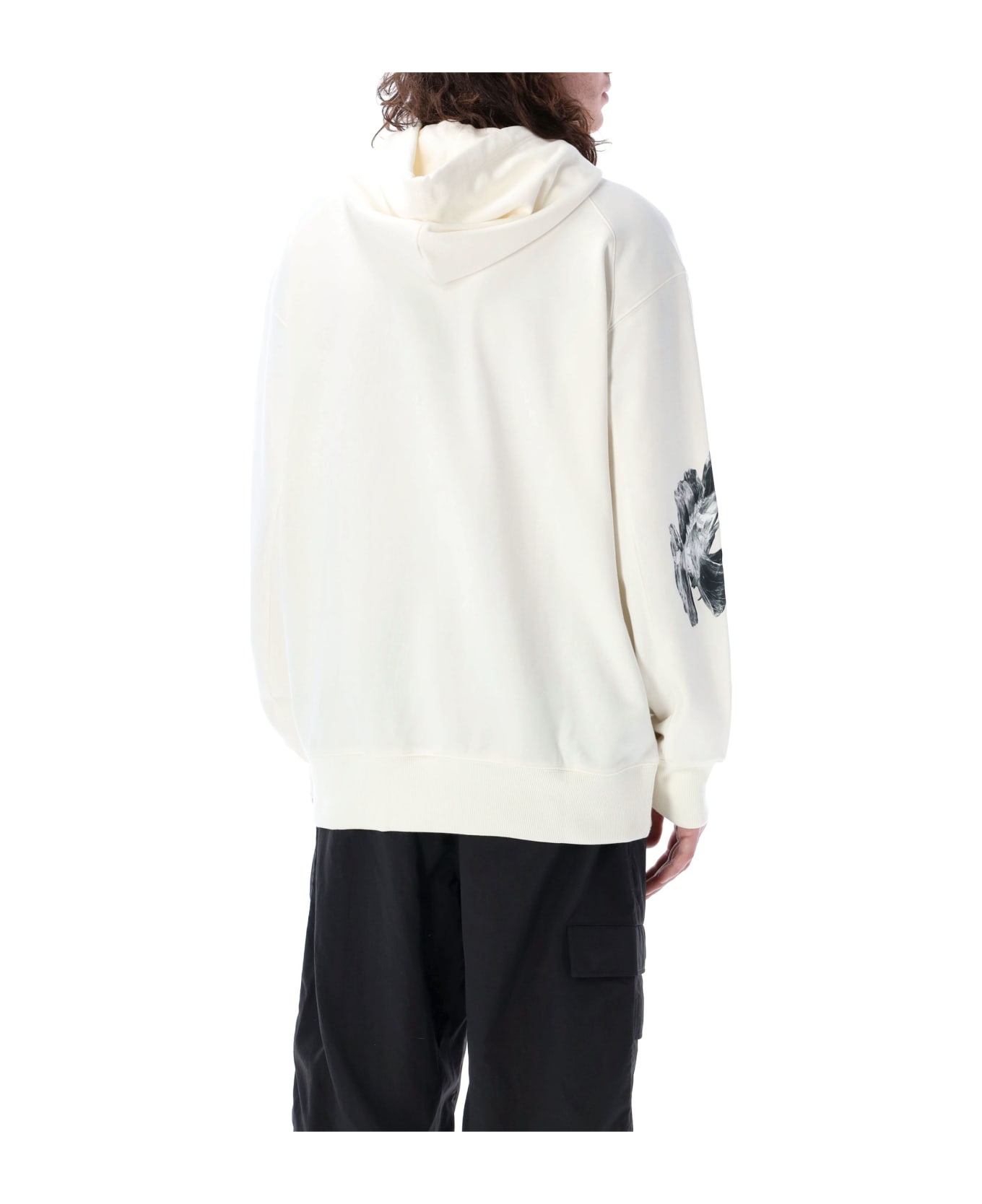Y-3 Graphich French Terry Hoodie - WHITE フリース