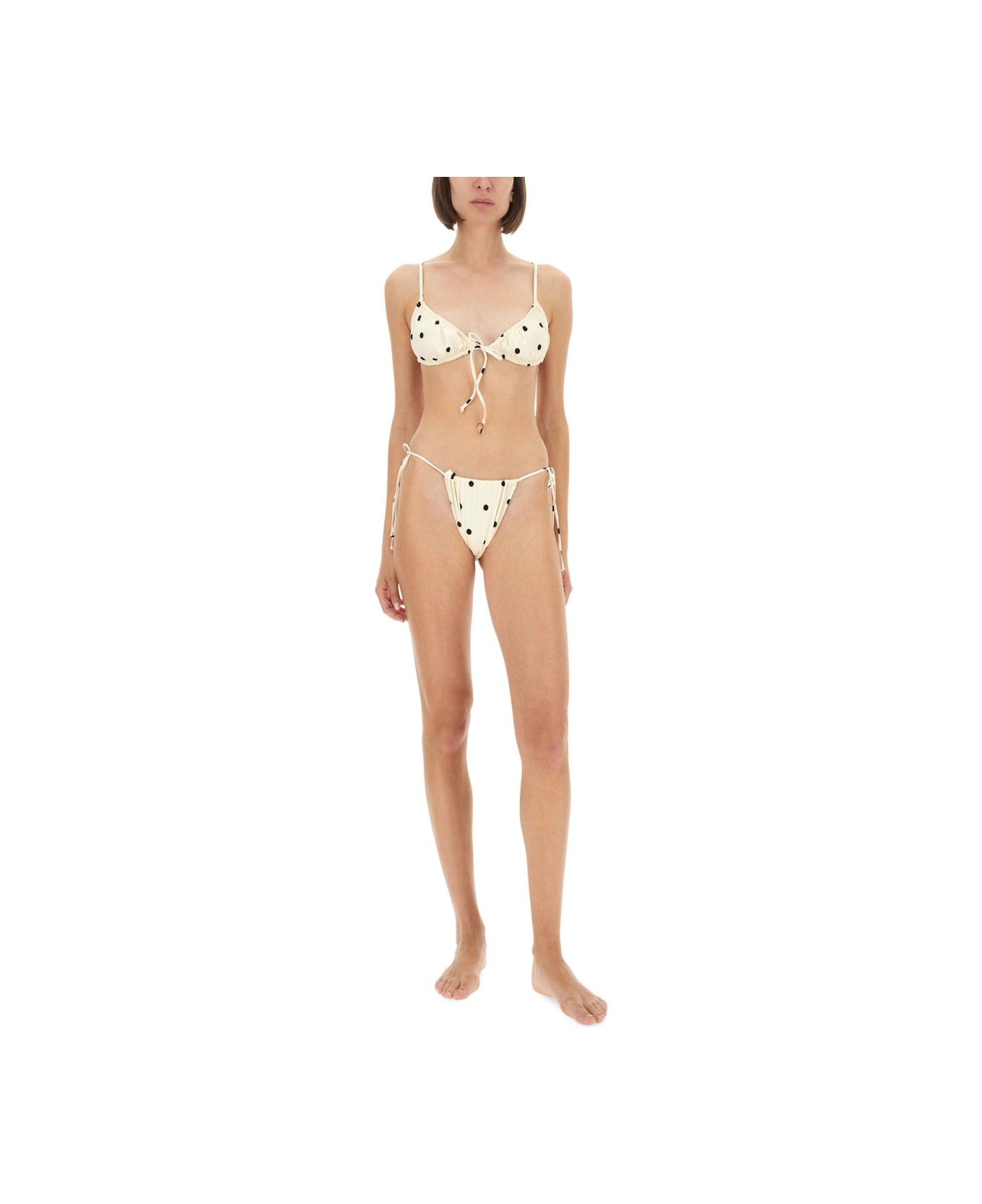 MC2 Saint Barth "giorgina" Bikini Top - IVORY