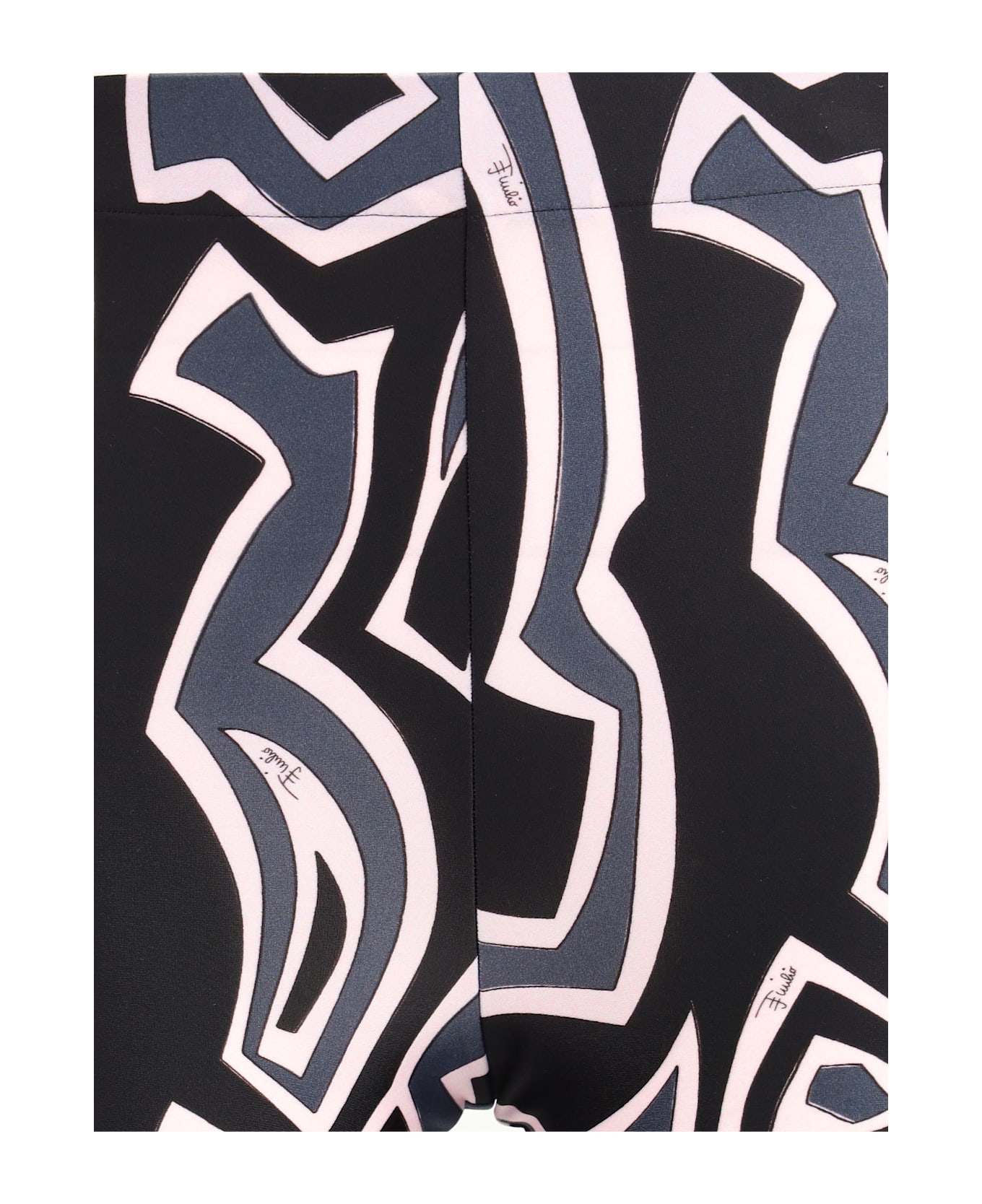 Pucci Leggings With Marmo Print - BLACK PINK