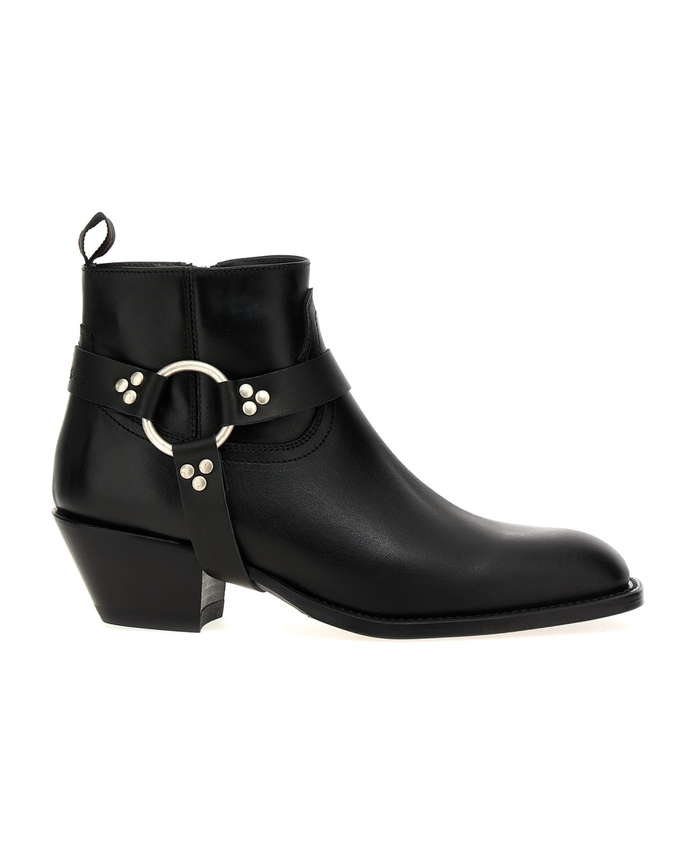 Sonora 'dulce Belt' Ankle Boots - Black  