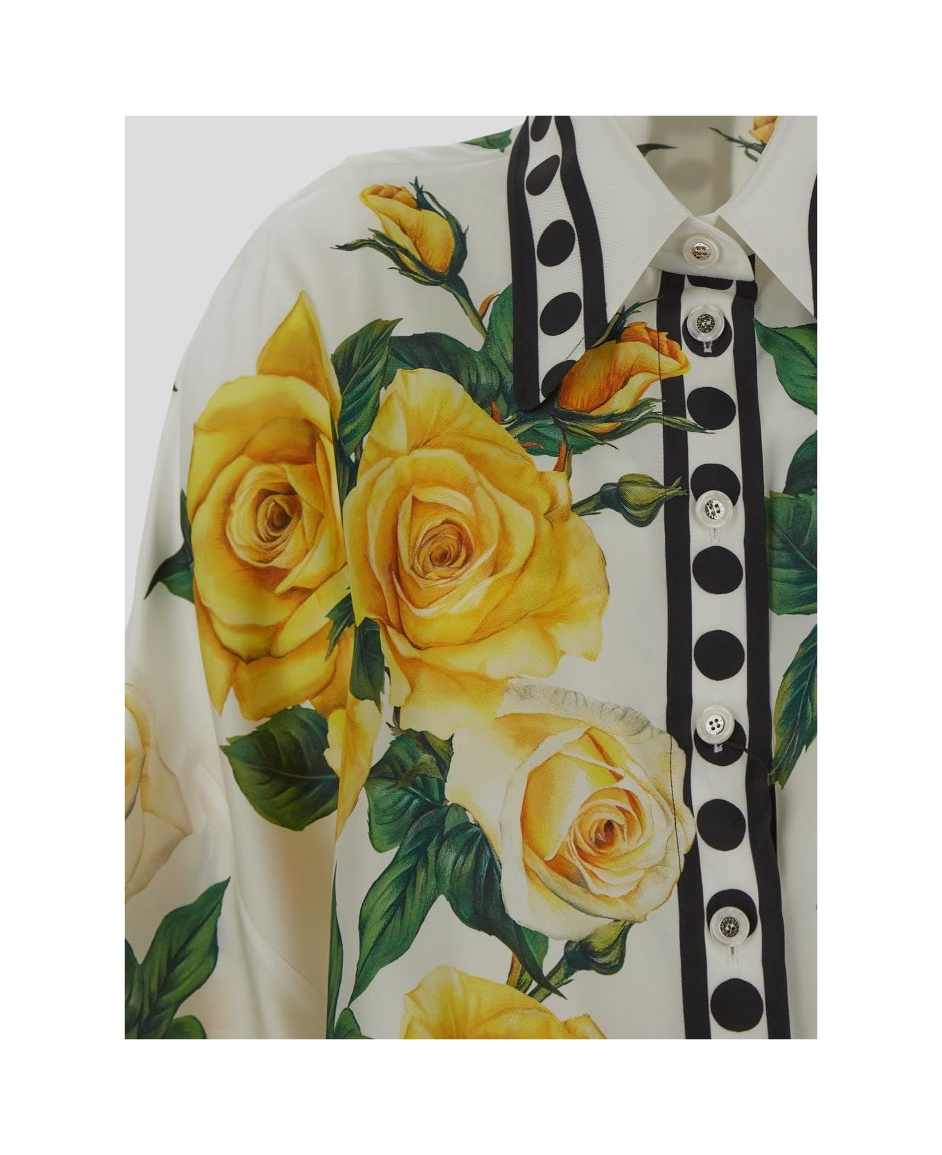 Dolce & Gabbana Floral Printed Shirt - MultiColour