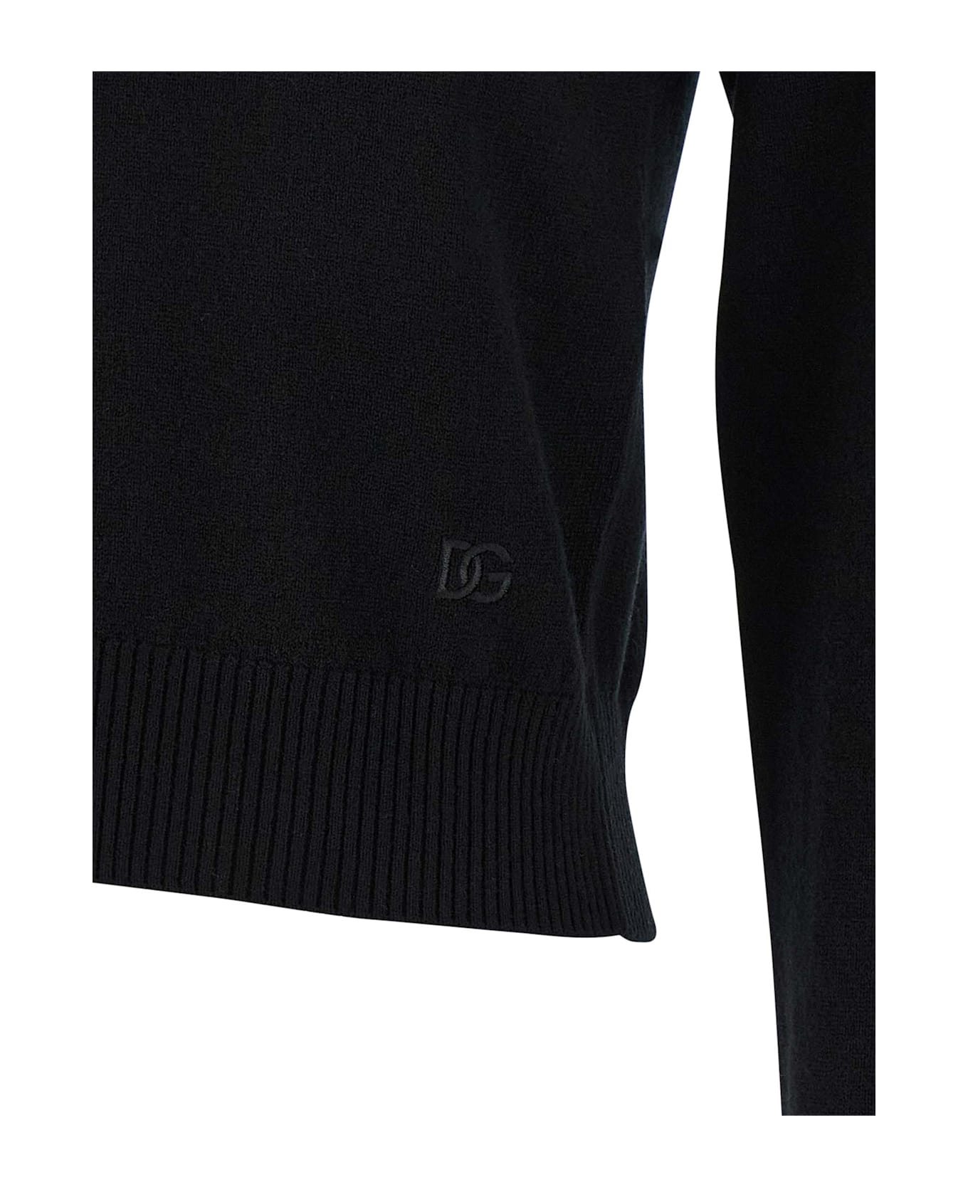 Dolce 
Gabbana Polo Jersey - Black  