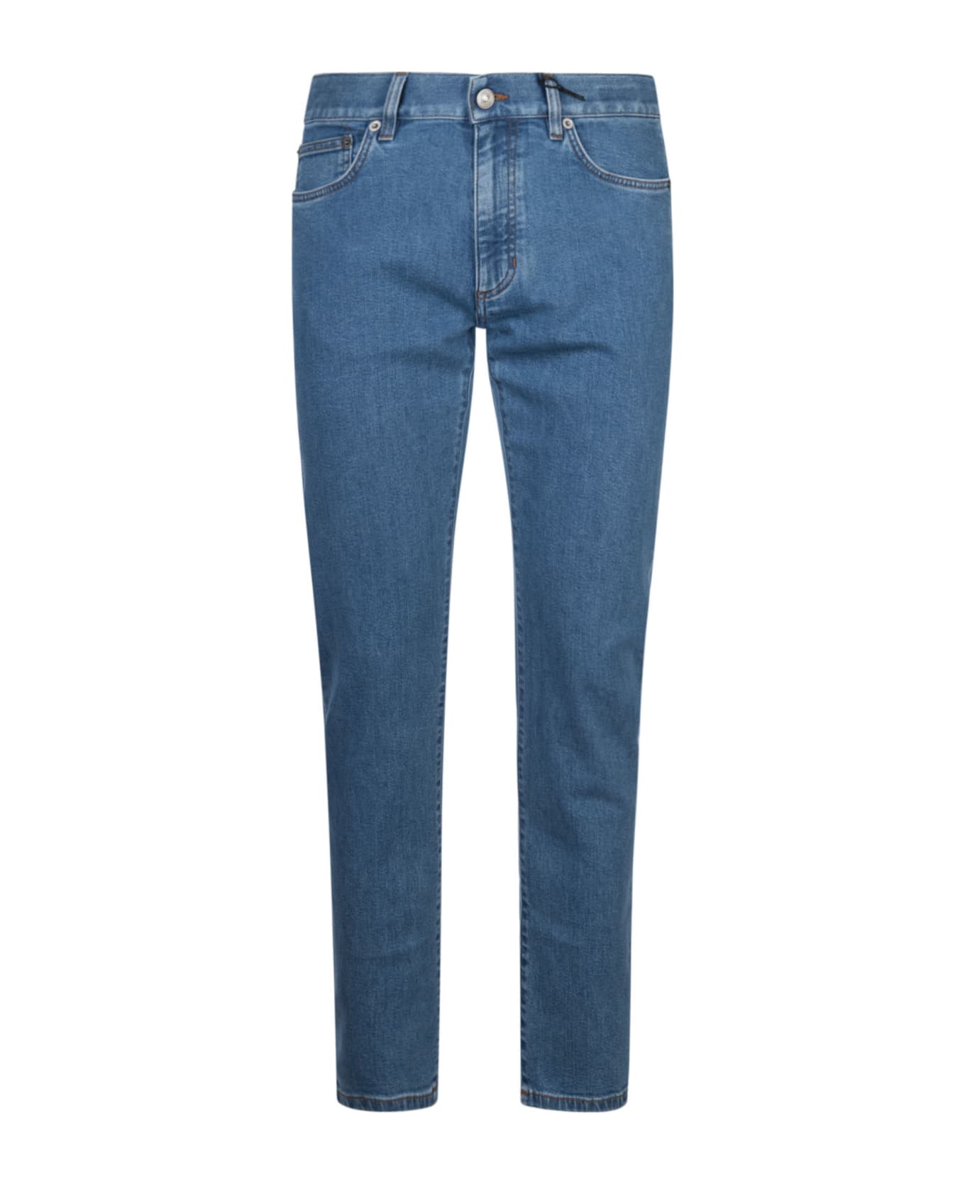 Zegna Classic 5 Pockets Jeans - Denim