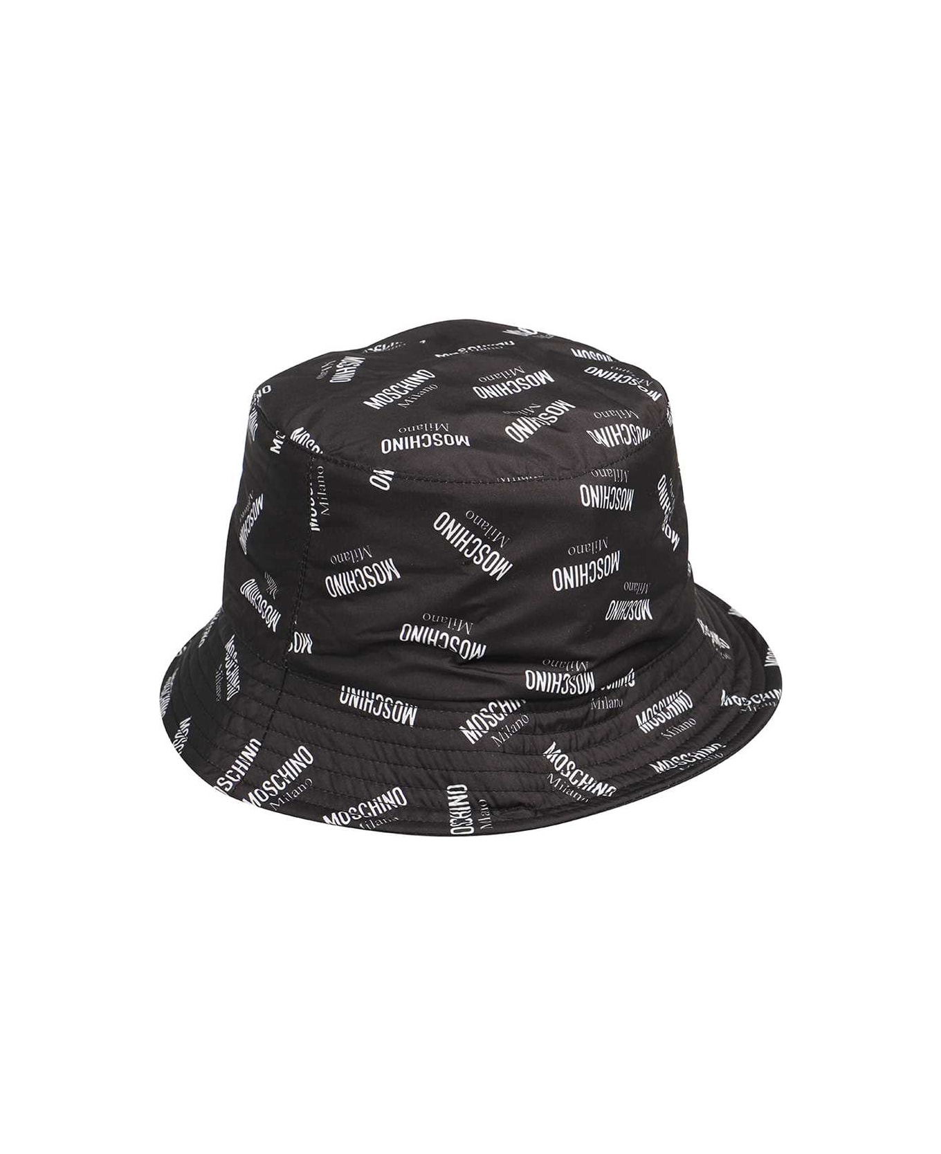 Moschino Bucket Hat - black