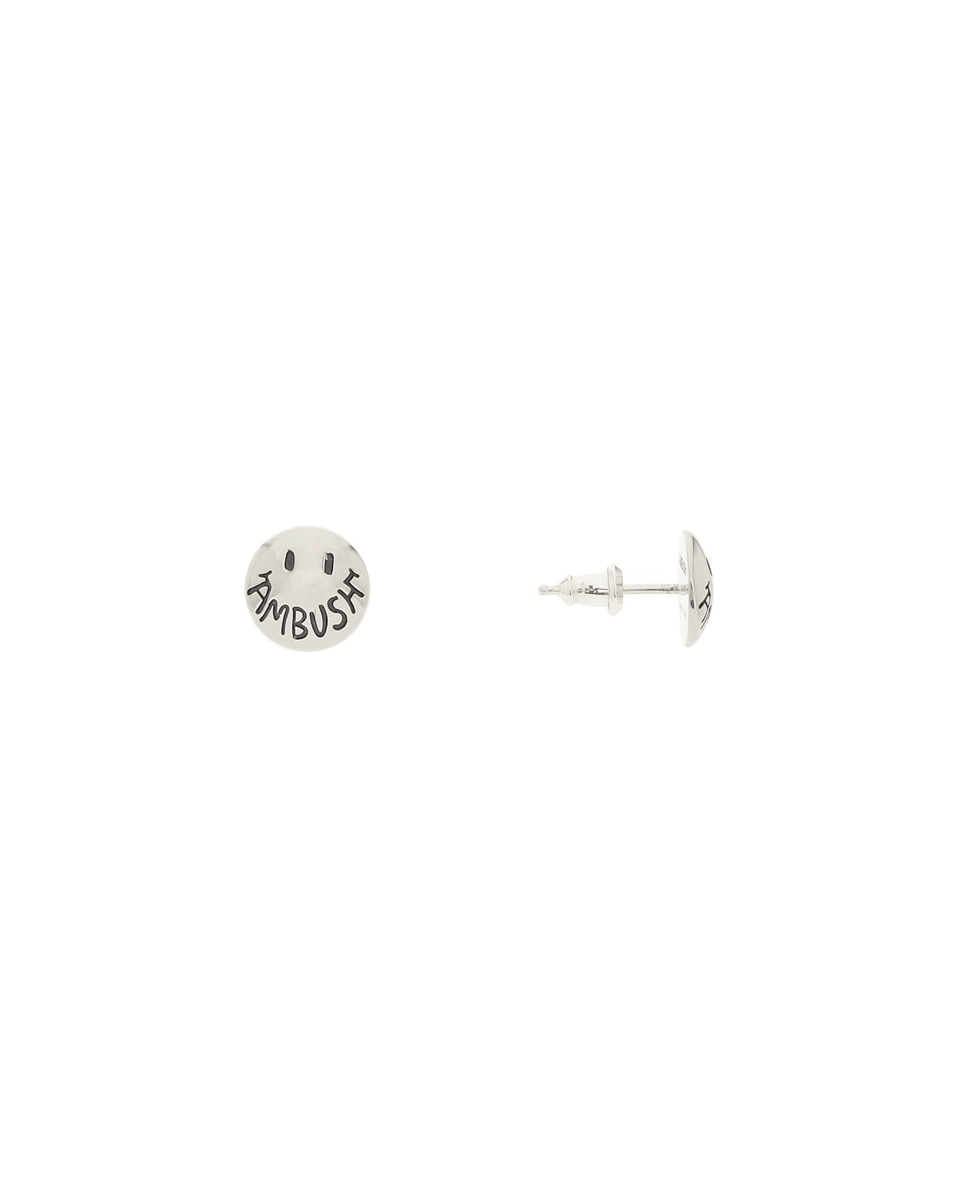 AMBUSH 'smiley' Earrings - SILVER (Silver)