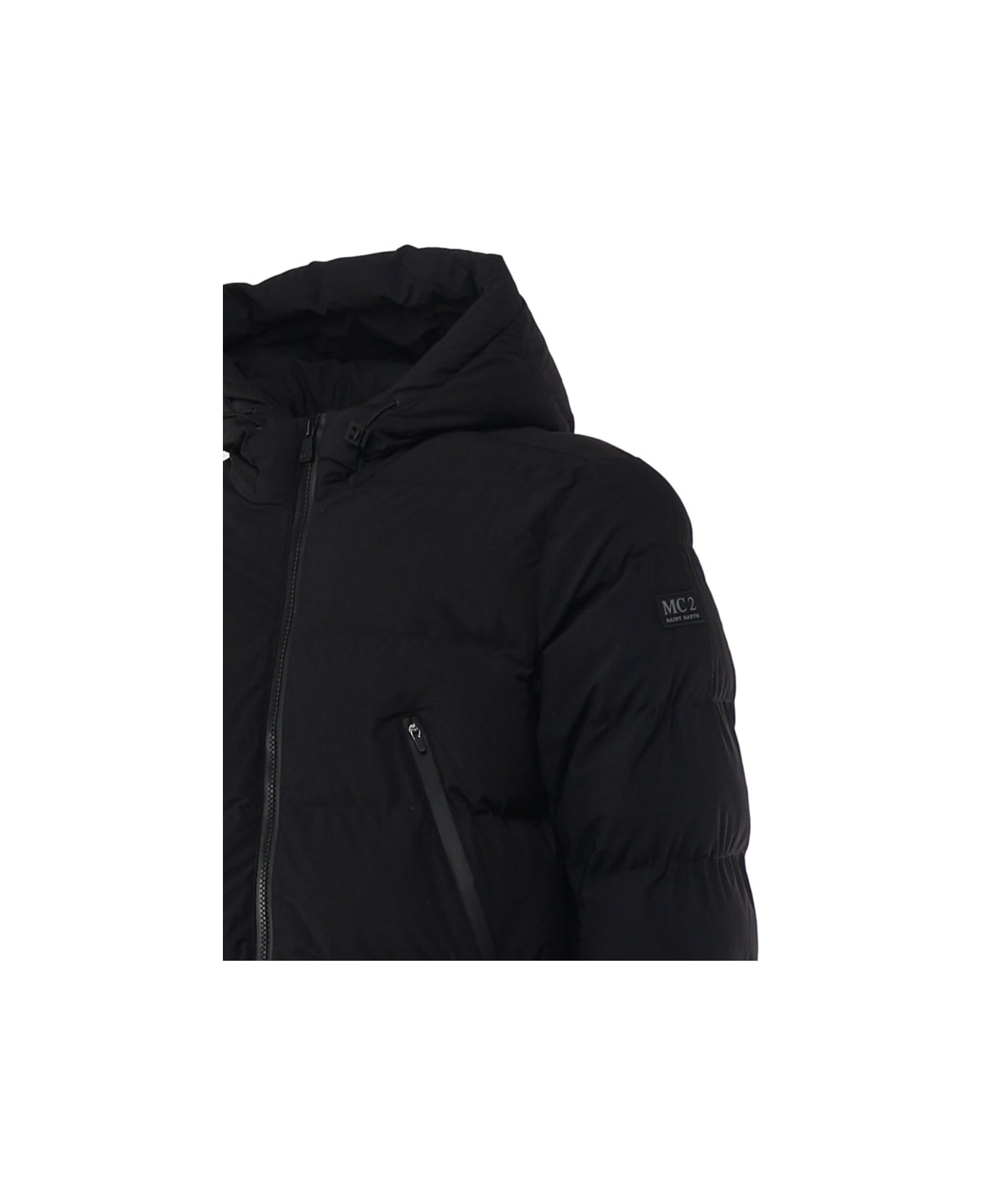 MC2 Saint Barth Maier Padded Effect Jacket - Black