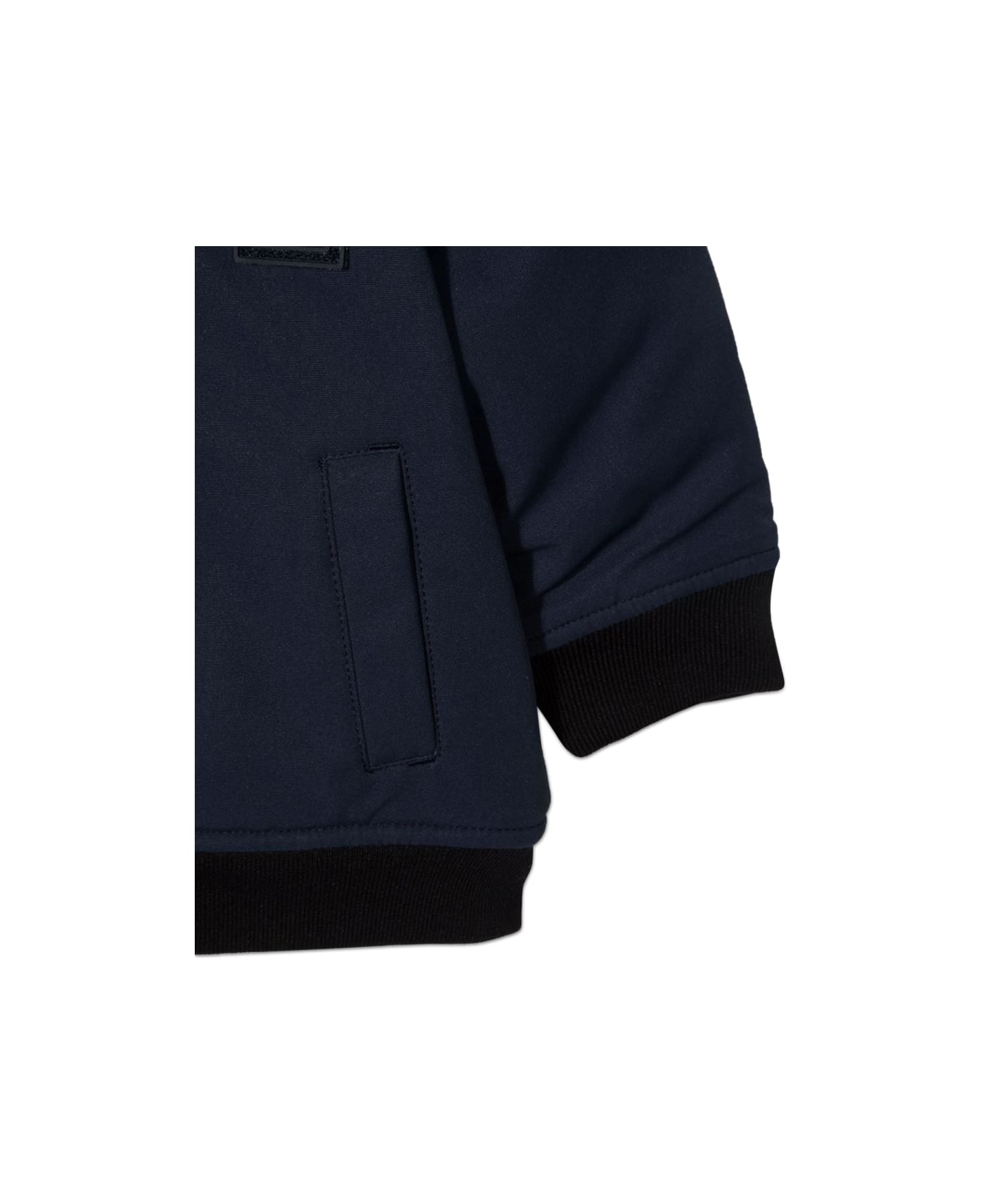 Hugo Boss Parka Con Cappuccio - BLUE