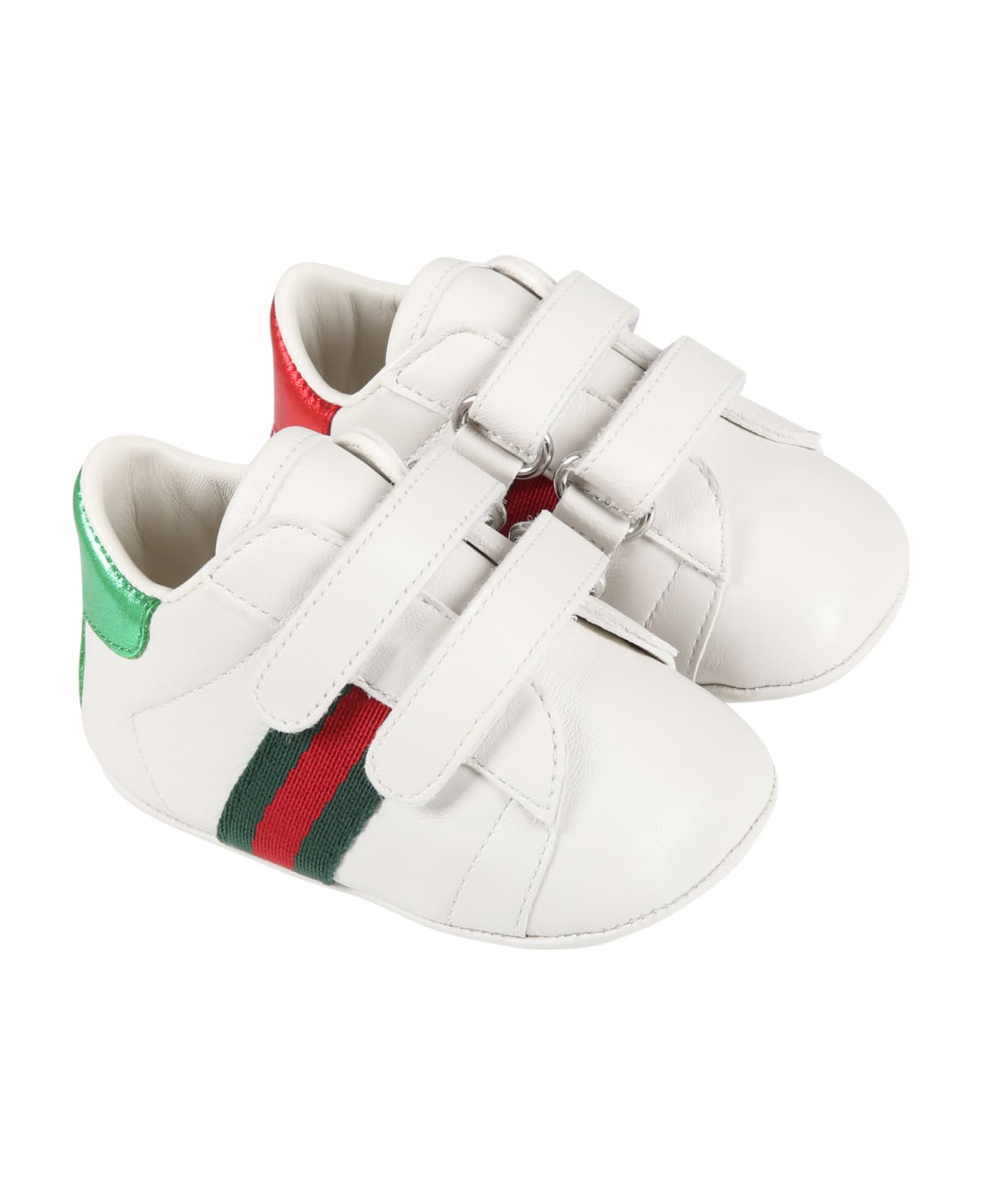 Gucci White Sneakers For Baby Kids