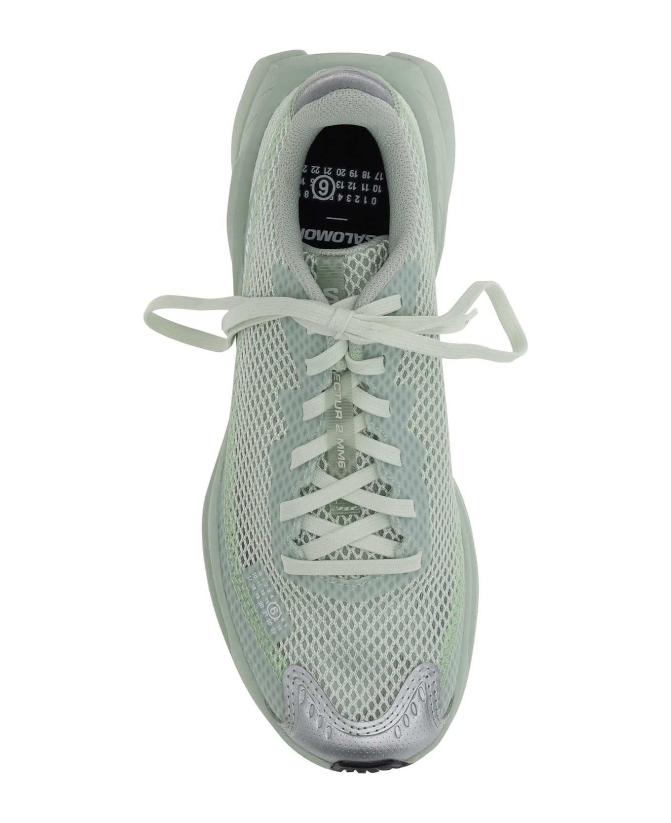 MM6 Maison Margiela Mm6 X Salomon Sneakers - Sea Foam/canary Green/patina Green