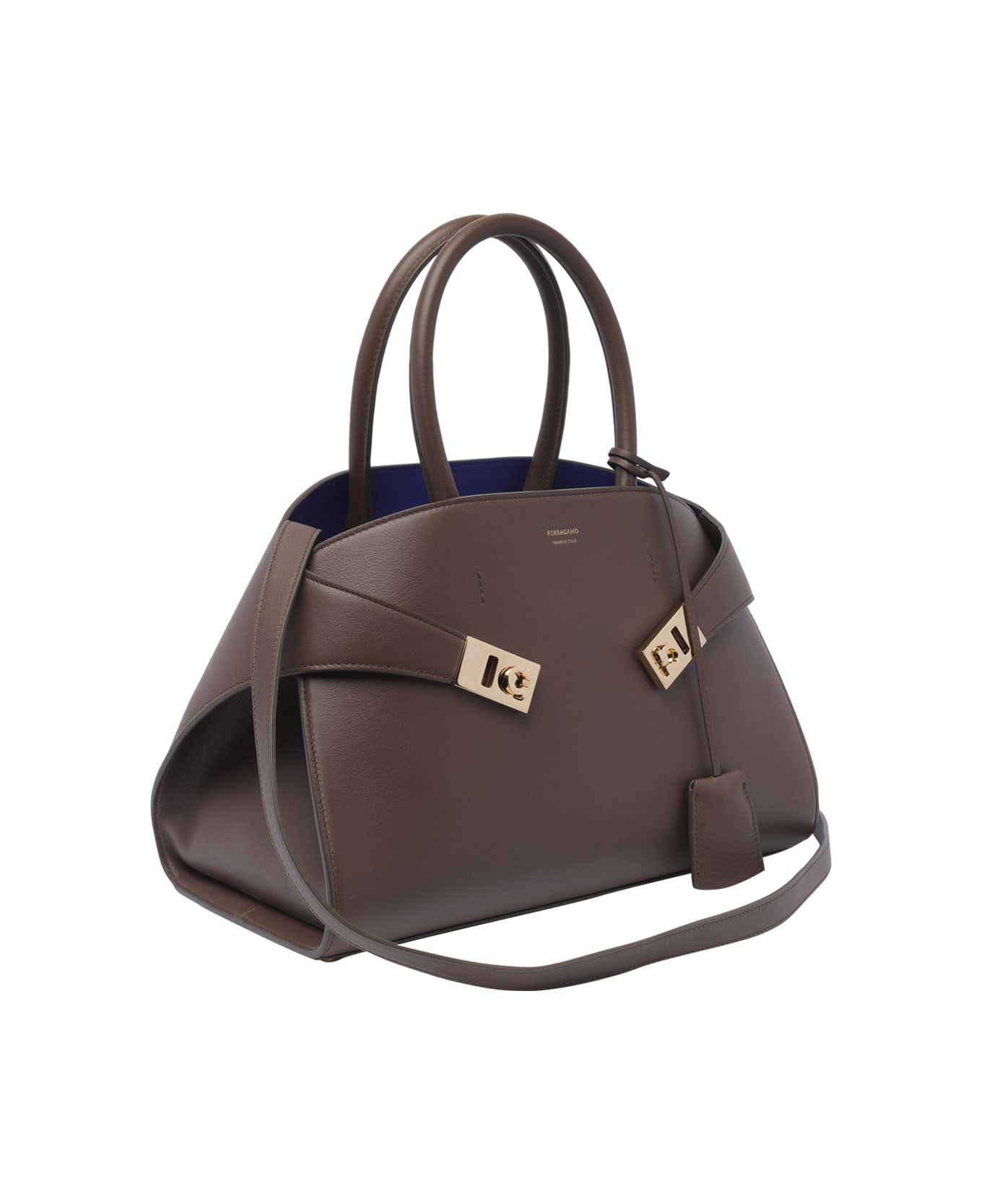 Ferragamo Small Hug Handbag - Brown