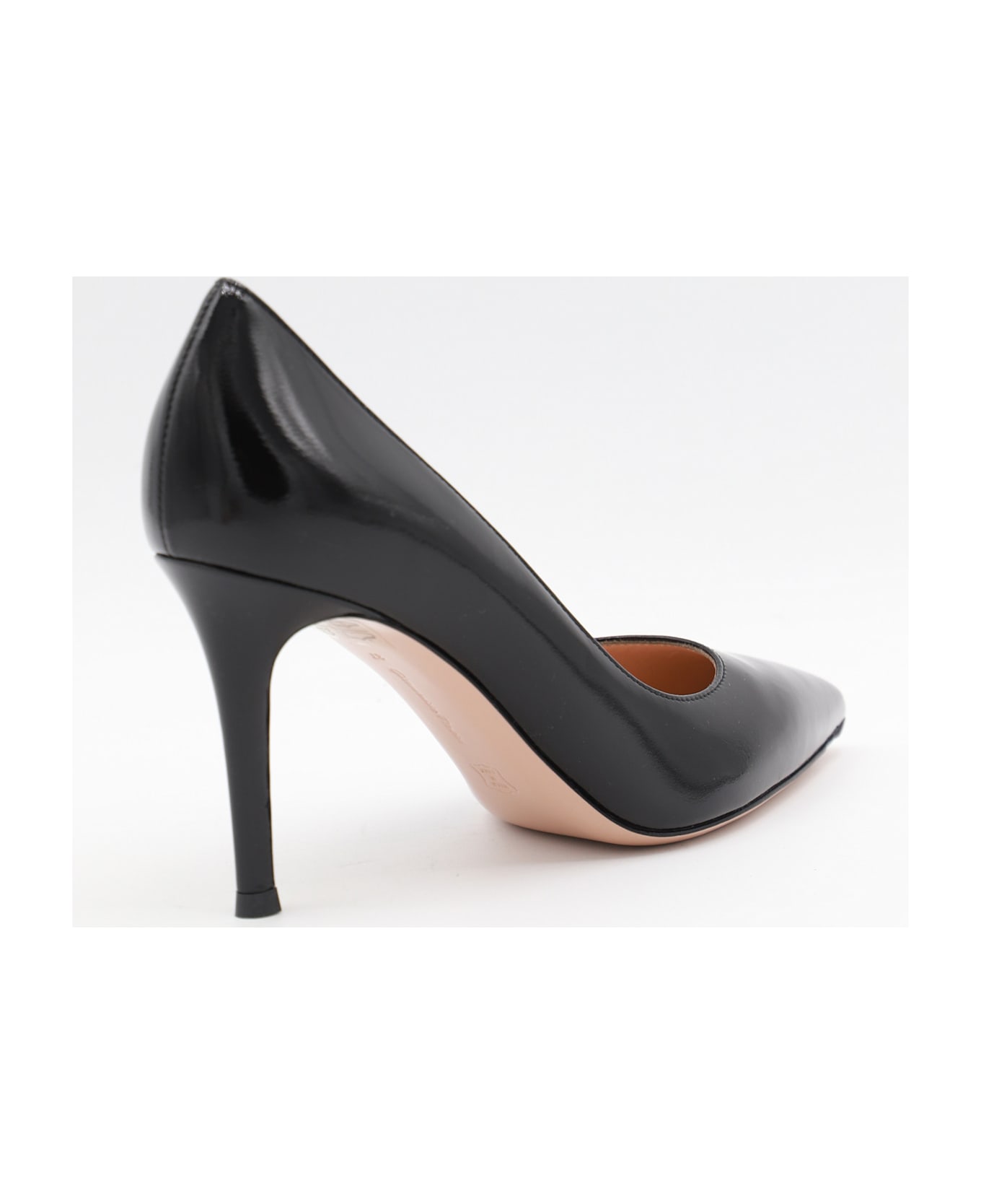 Gianvito Rossi Black Leather Pumps - Black