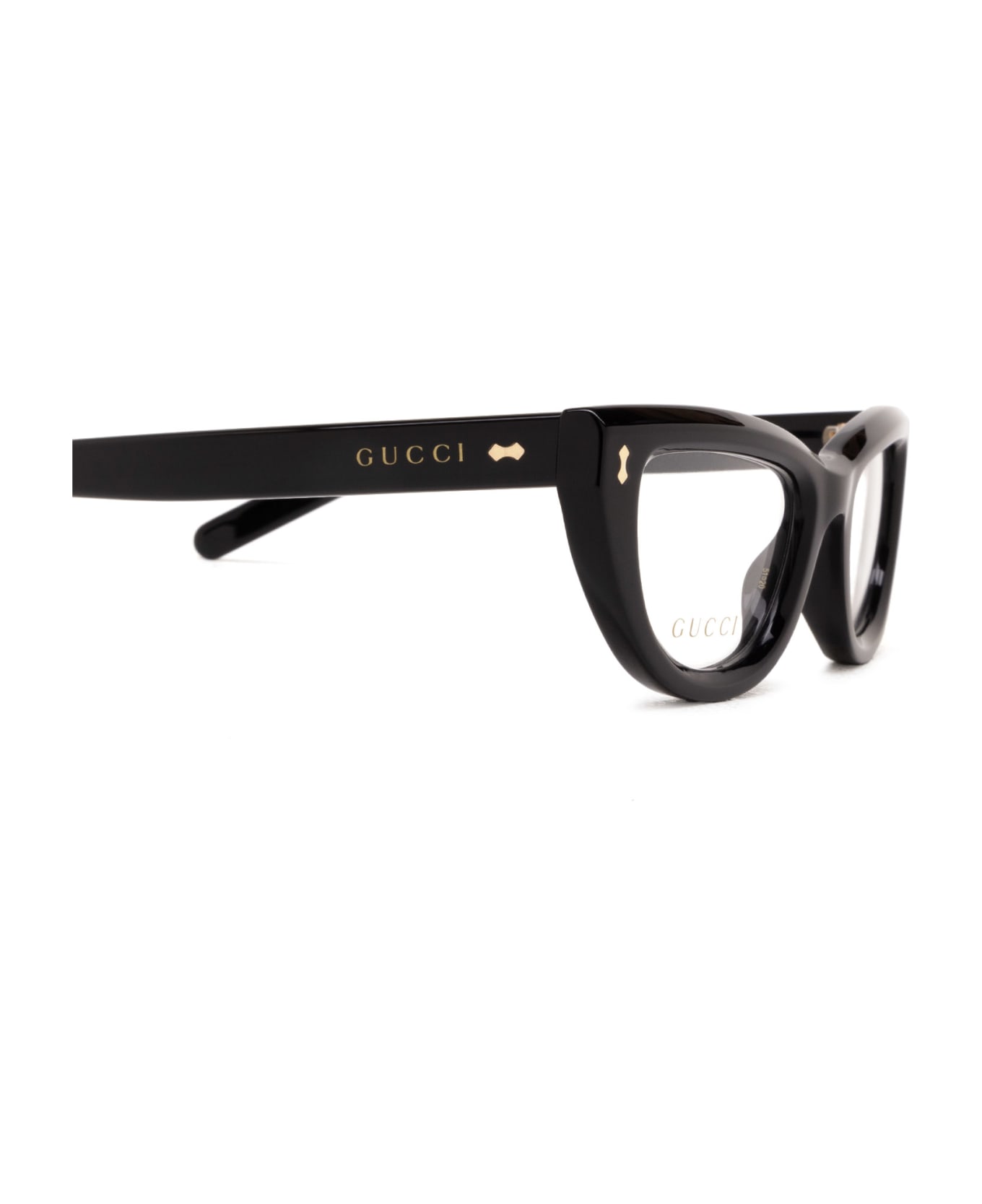 Gucci Eyewear Gg1521o Black Glasses - Black