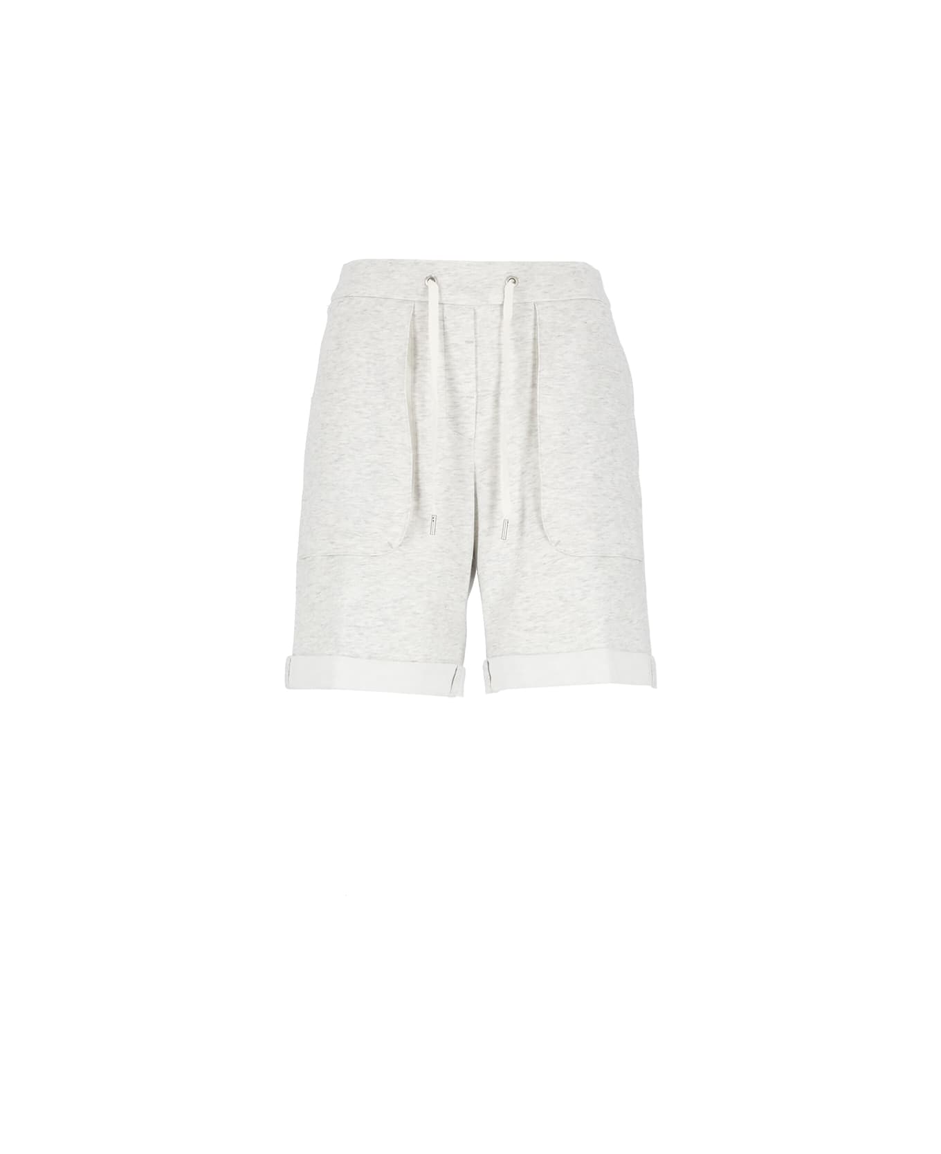 Peserico Cotton Shorts - Grey