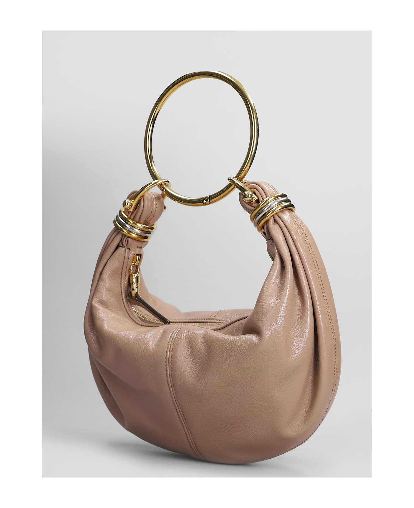 Chloé Bracelet Bag Shoulder Bag In Powder Leather - WOODROSE