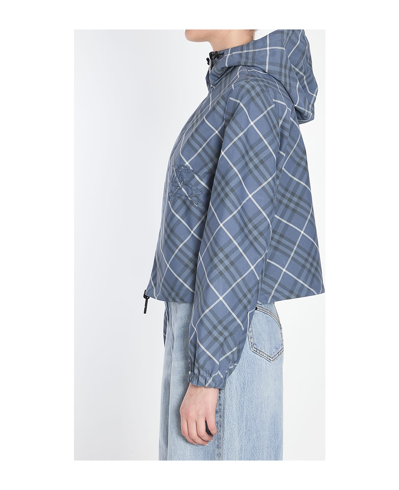 Burberry Reversible Check Jacket - PEWTER IP CHECK