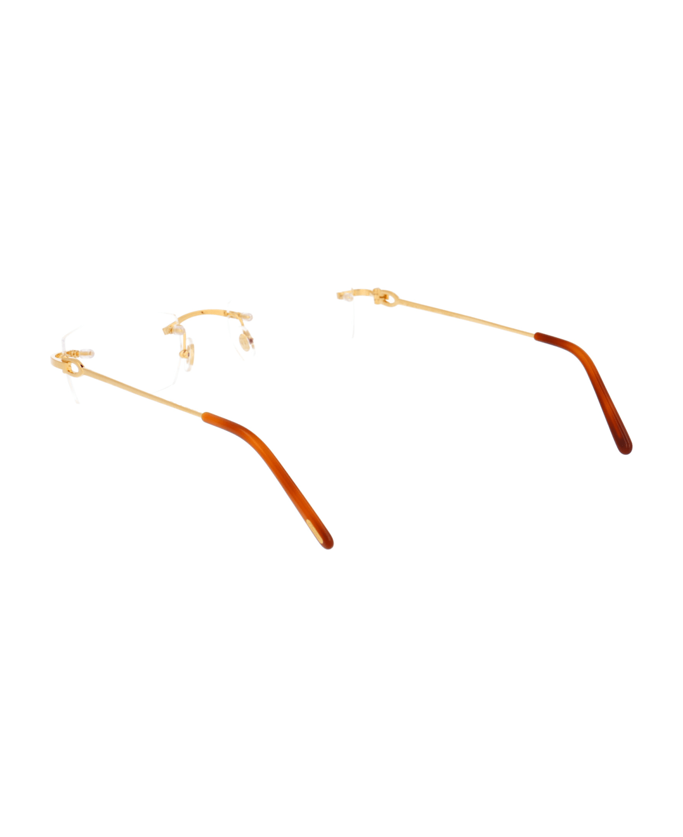 Cartier Eyewear Ct0045o Glasses - Gold
