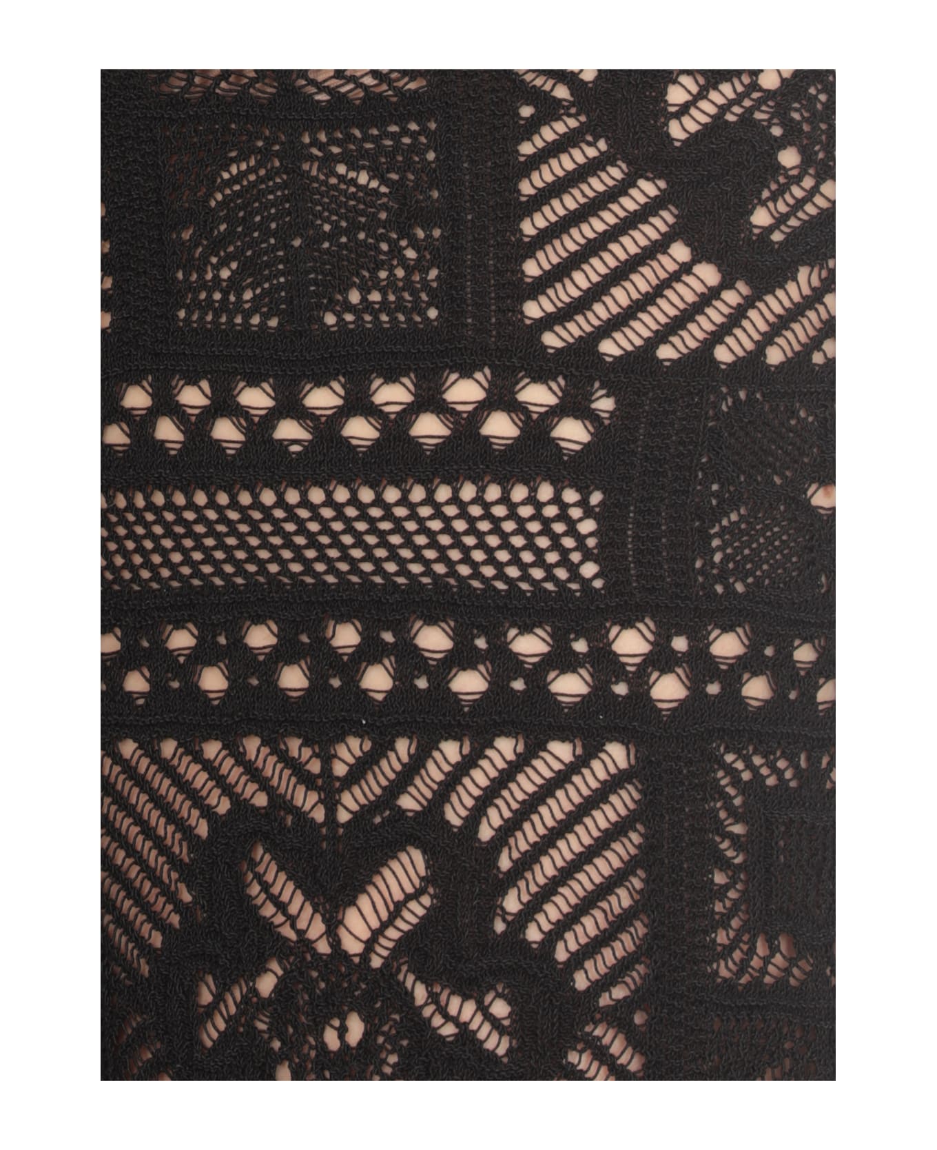 D.Exterior Cotton Pants - Black