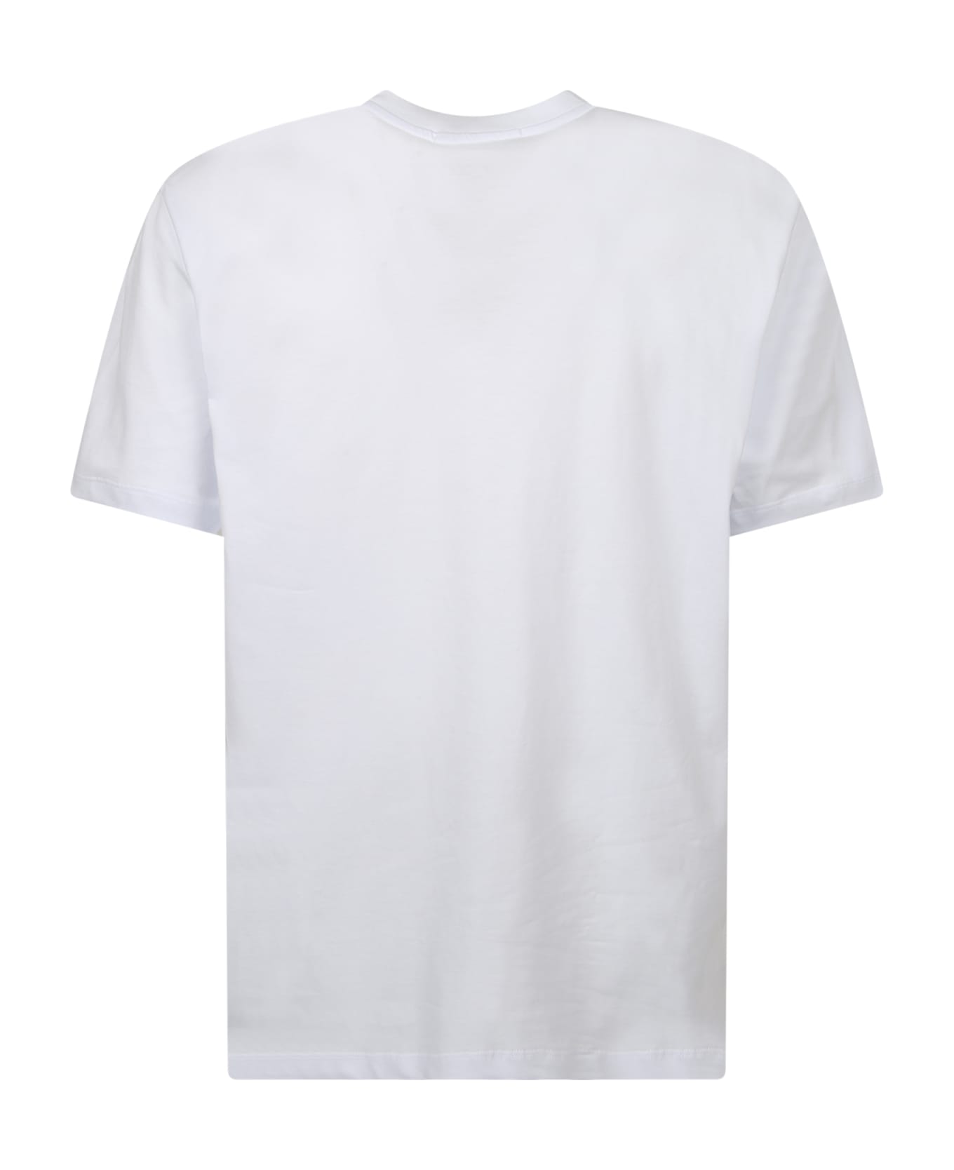MSGM Branded T-shirt - White