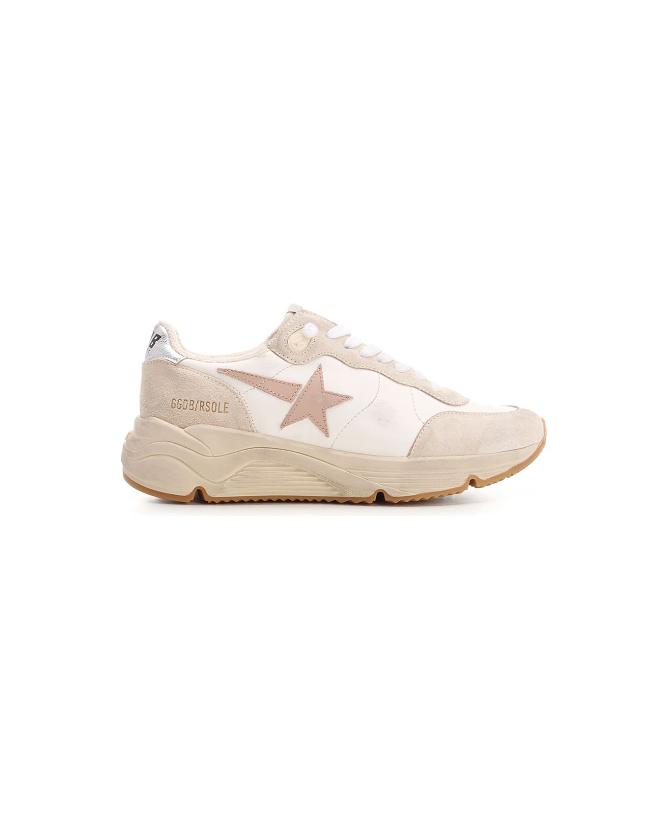 Golden Goose 'running Sole' Sneakers - White