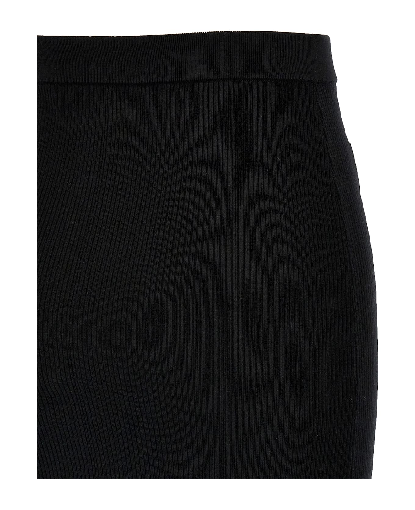 Alessandra Rich Midi Skirt - Black  
